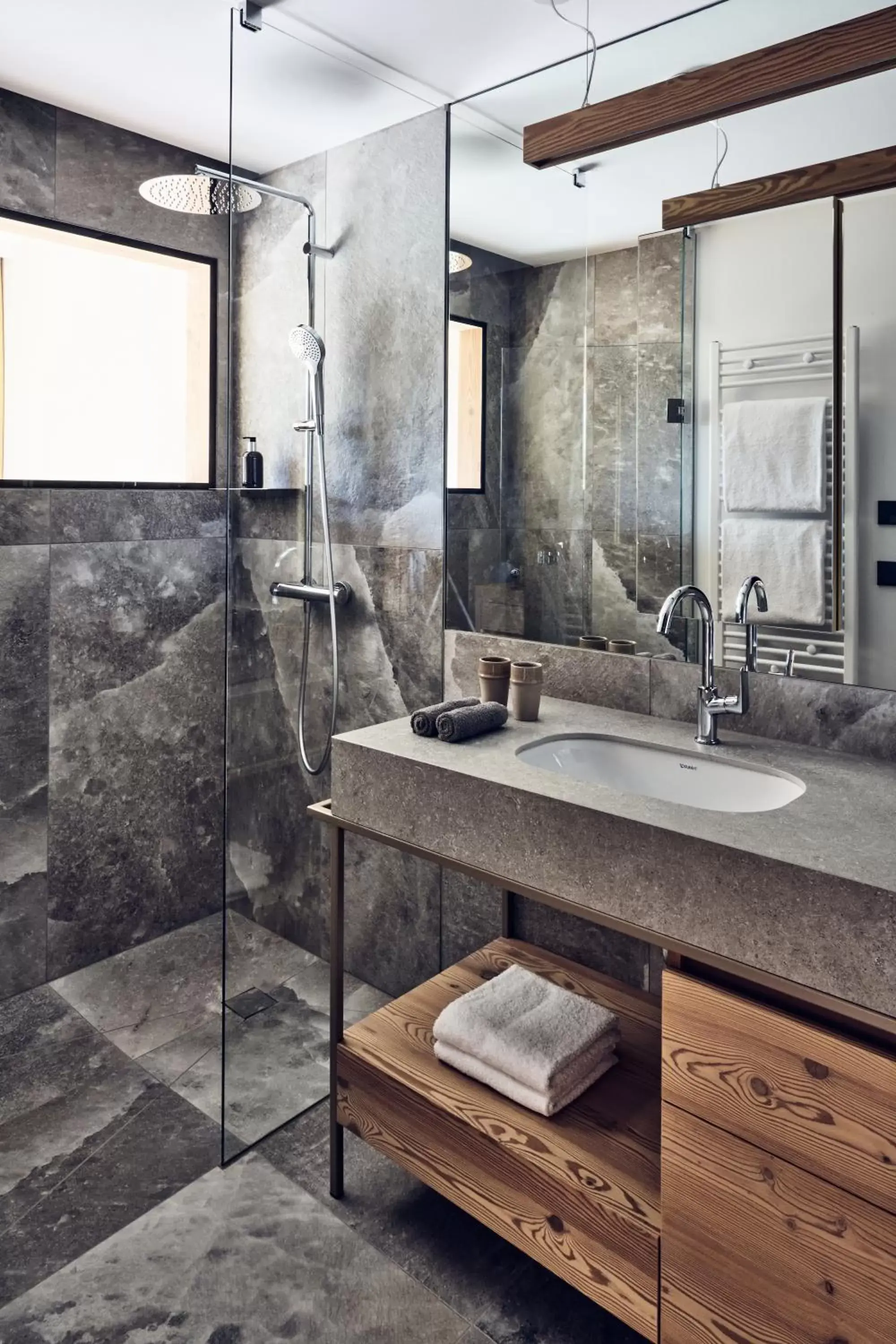 Shower, Bathroom in Falkensteiner Hotel Kronplatz - The Leading Hotels of the World