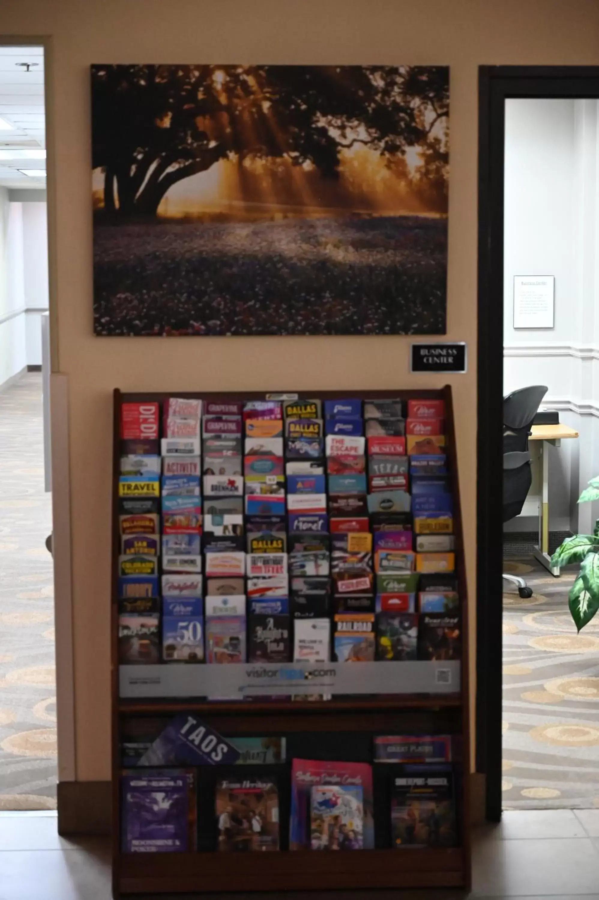 Location in Atrium Hotel and Suites DFW Airport