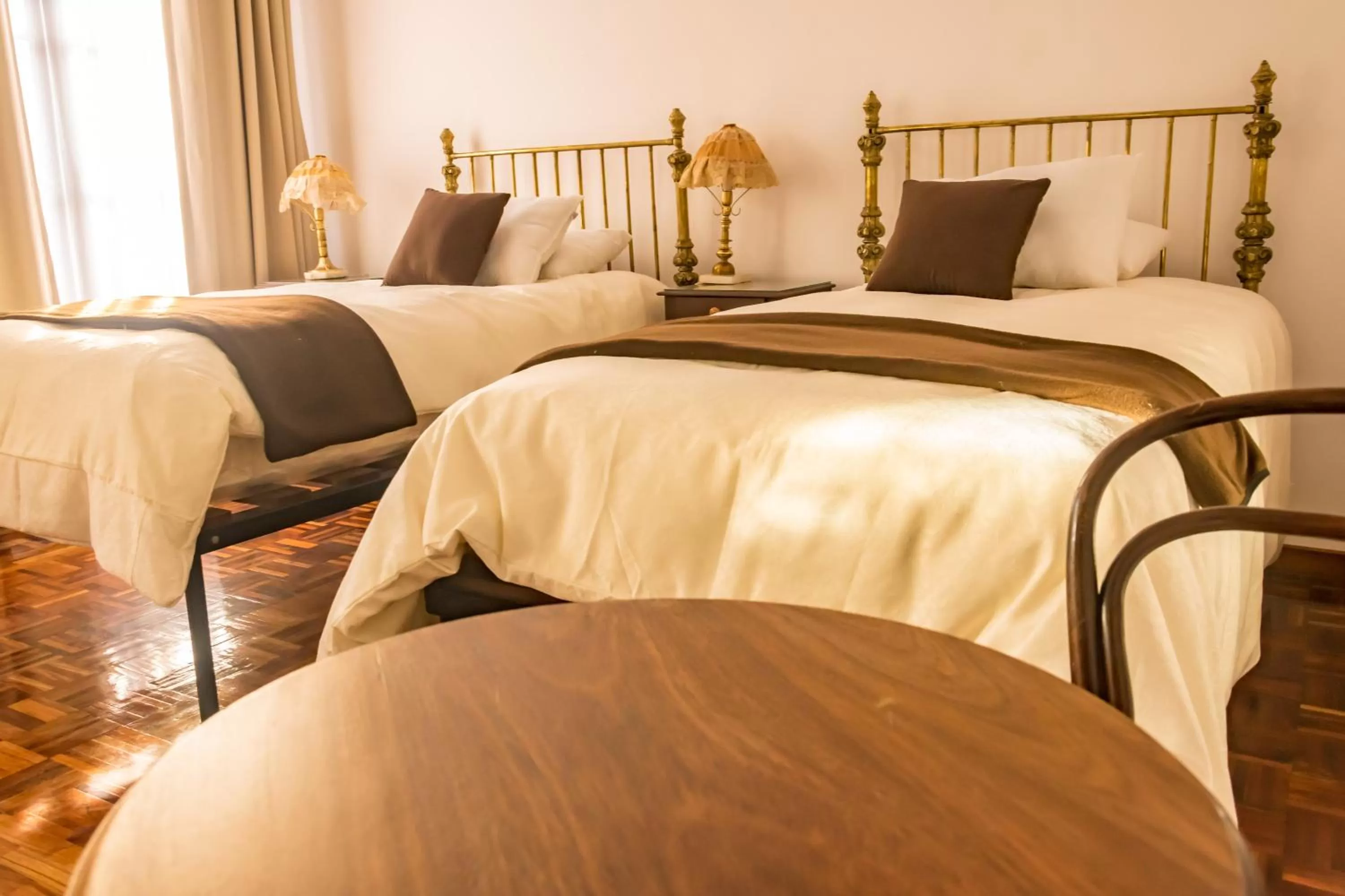 Bed in El Jardin De Su Merced B&B