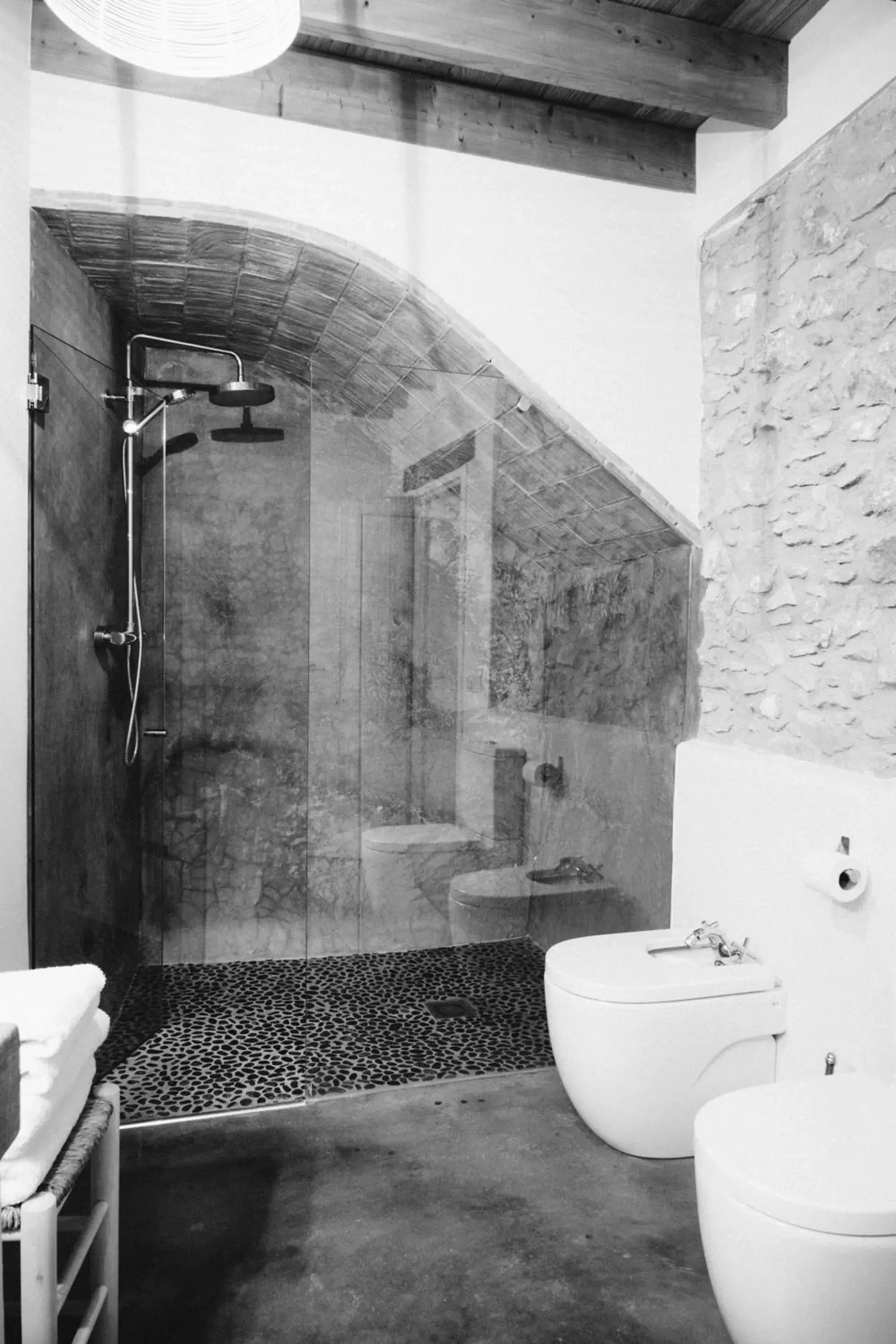 Bathroom in Mas Ferran Adults Only
