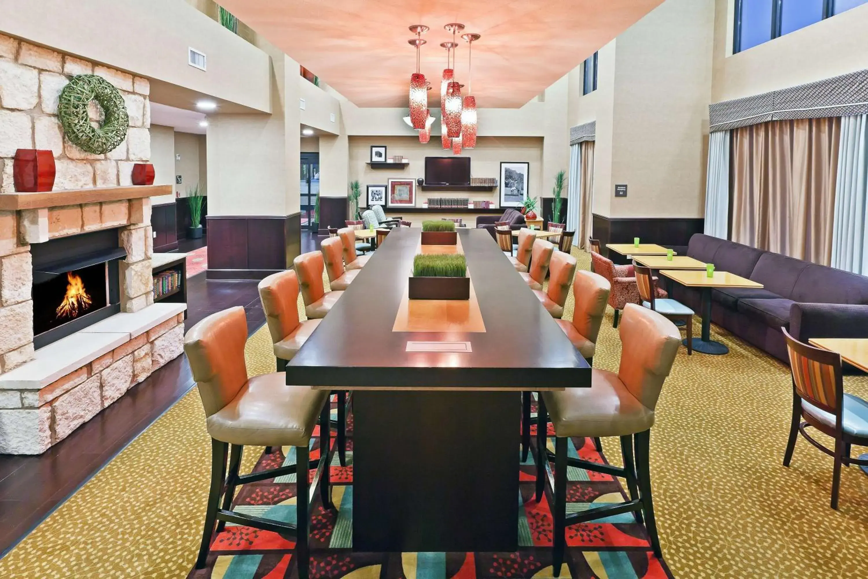 Lobby or reception in Hampton Inn and Suites Austin - Lakeway Lobby or reception in Hampton Inn and Suites Austin - Lakeway