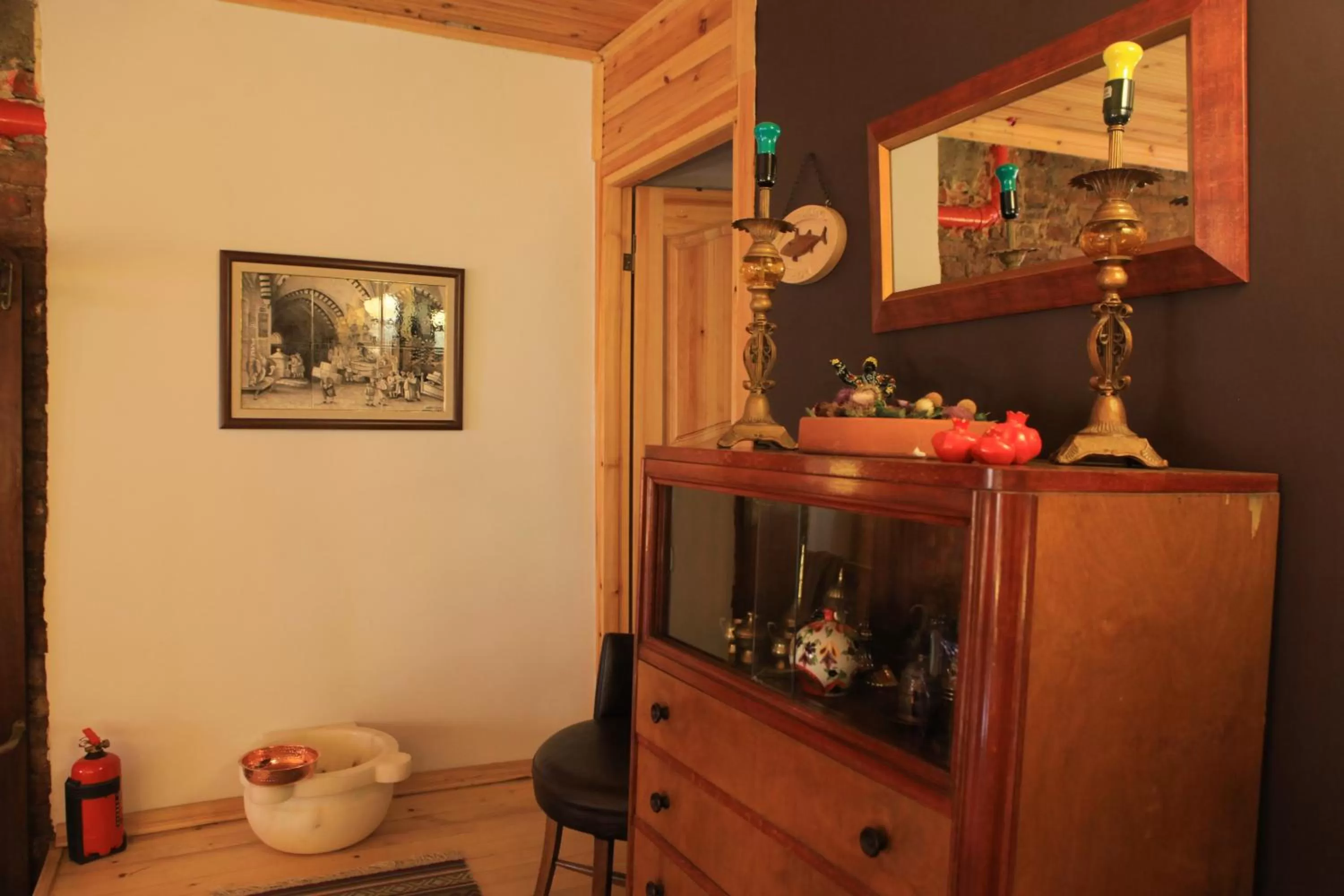 Decorative detail in Tom Square Boutique Hotel