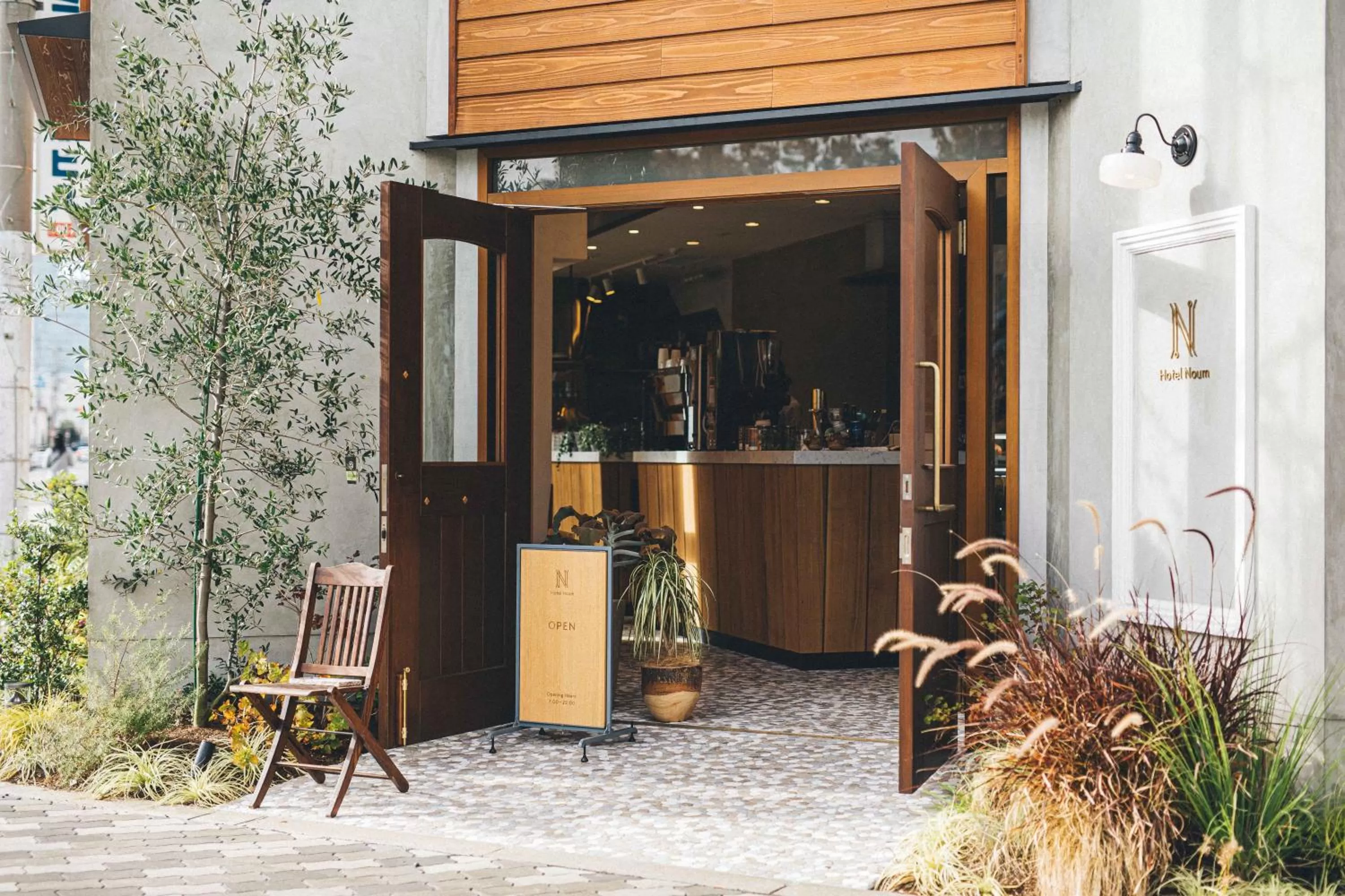 Facade/entrance in Hotel Noum OSAKA