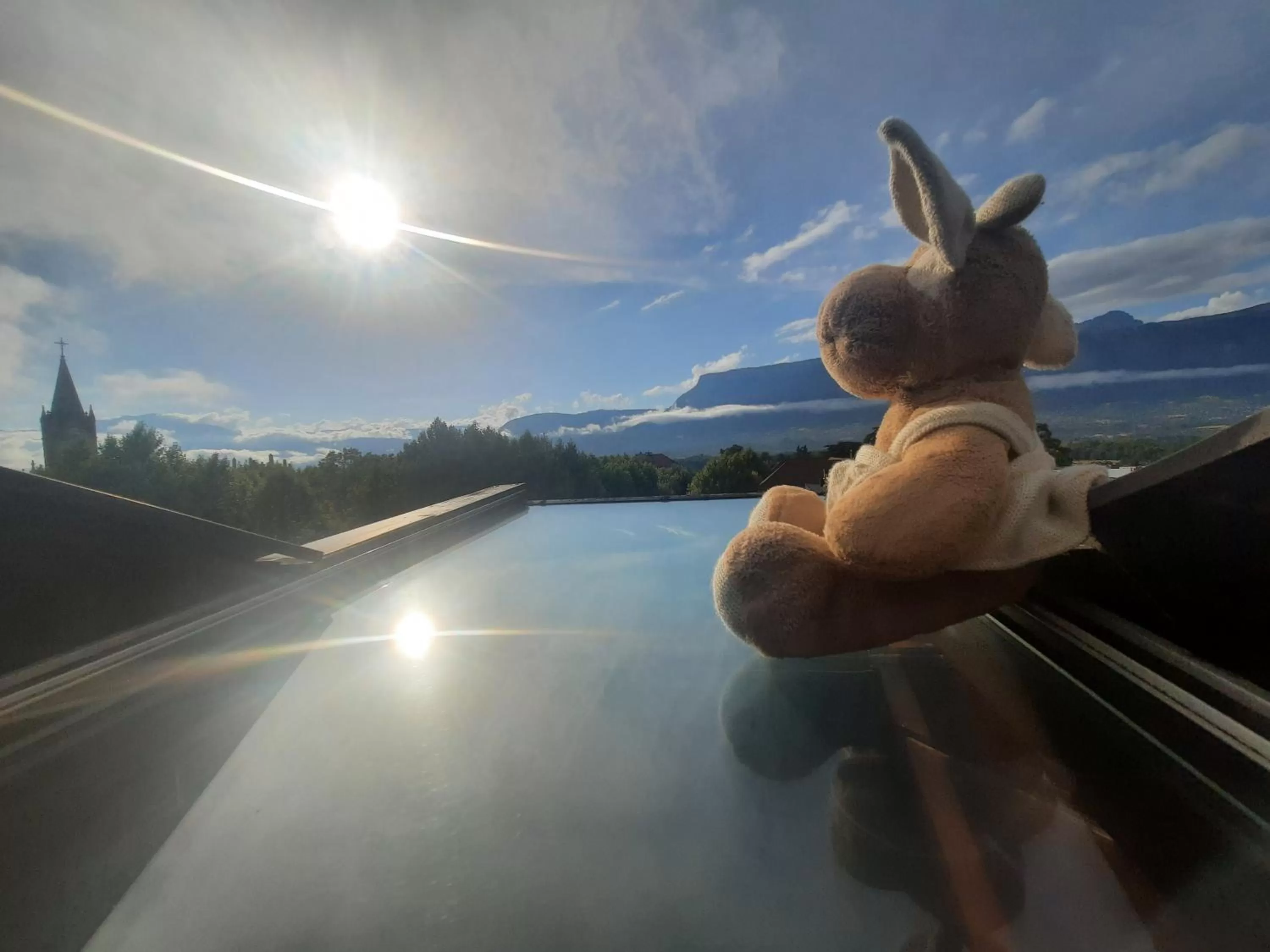 Natural landscape in Hôtel du Midi