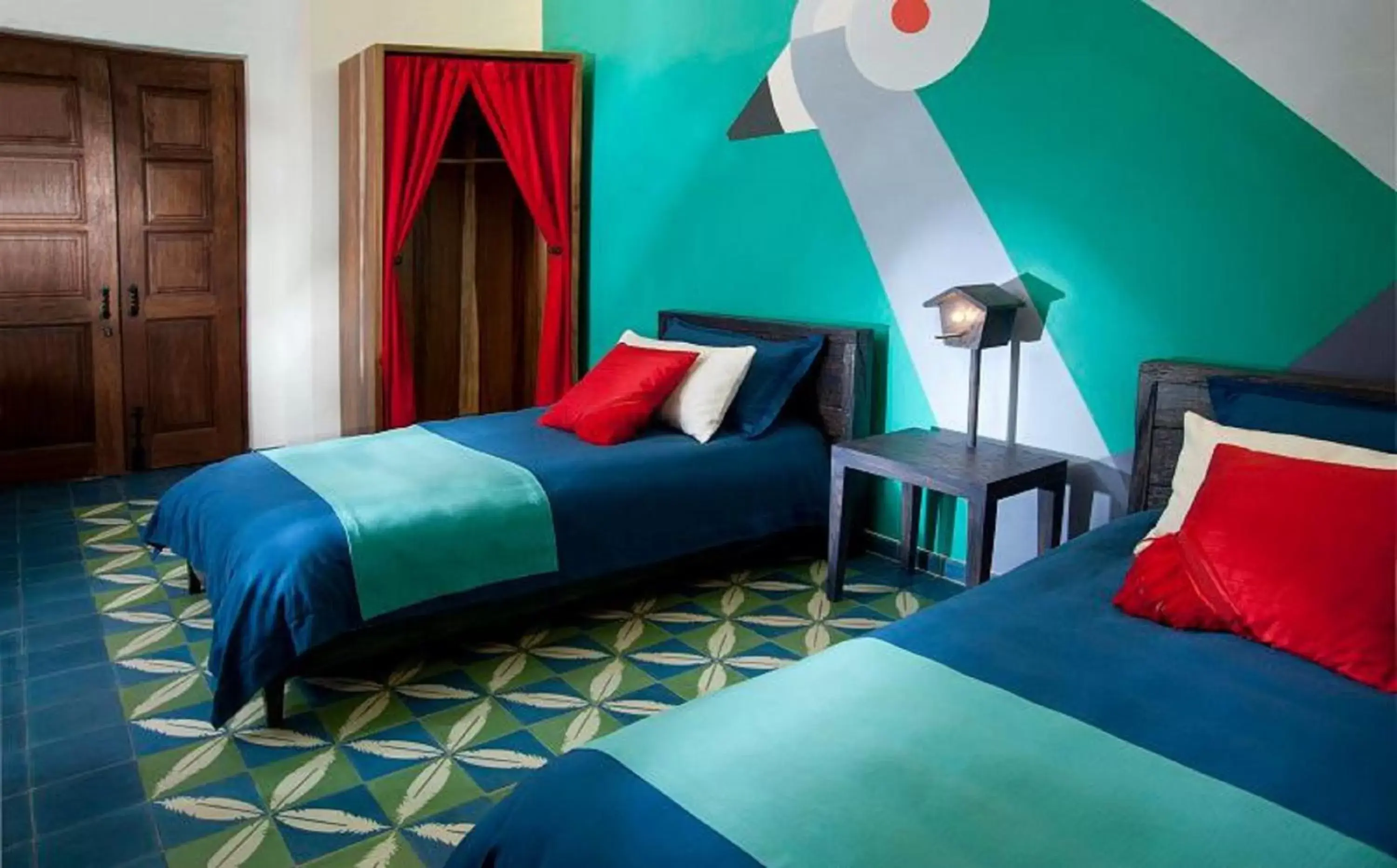 Bed in Del Carmen Concept Hotel Boutique by Chai