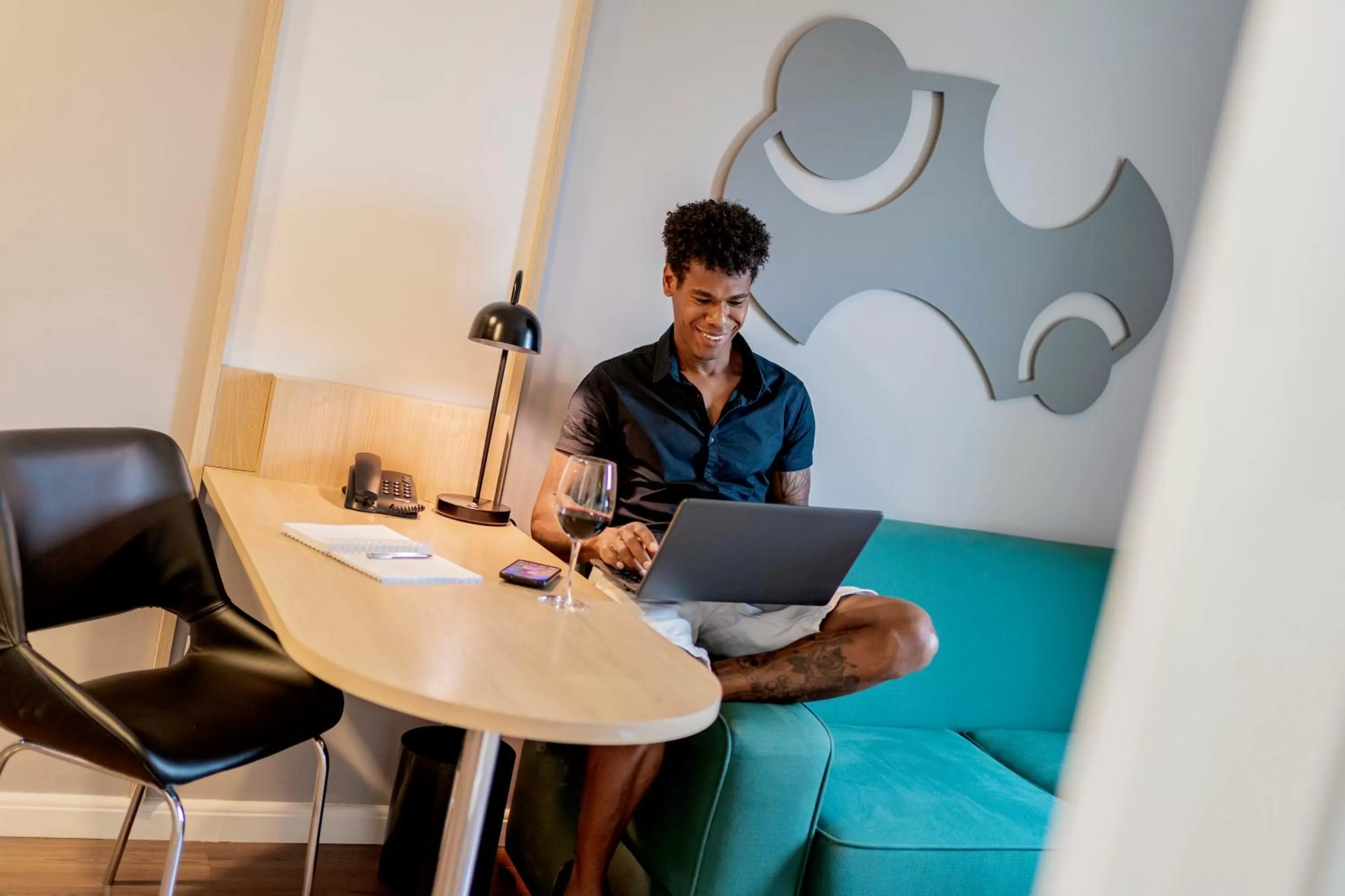 Living room in Mercure Sao Paulo Pinheiros