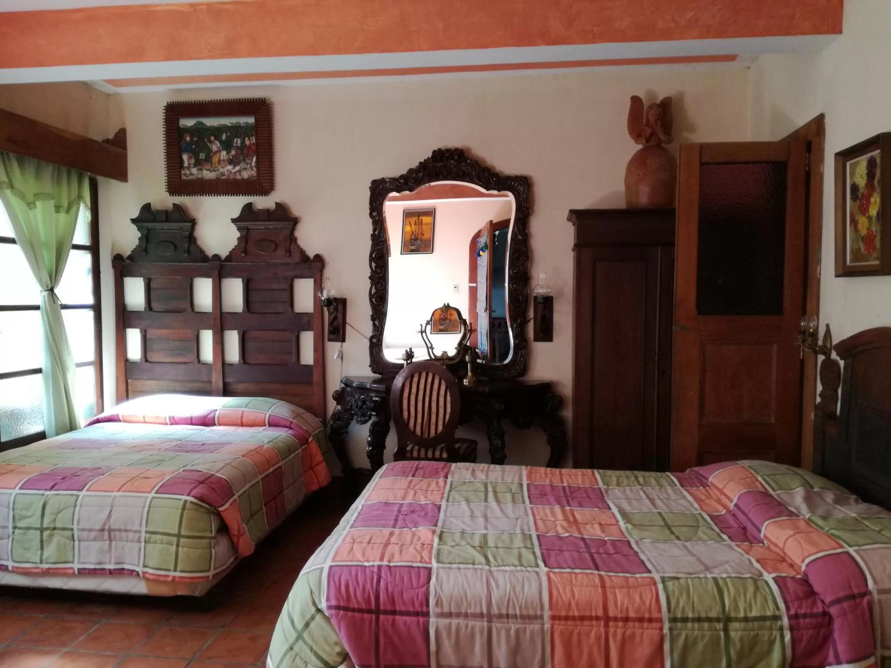 Bedroom, Bed in Posada San Sebastian