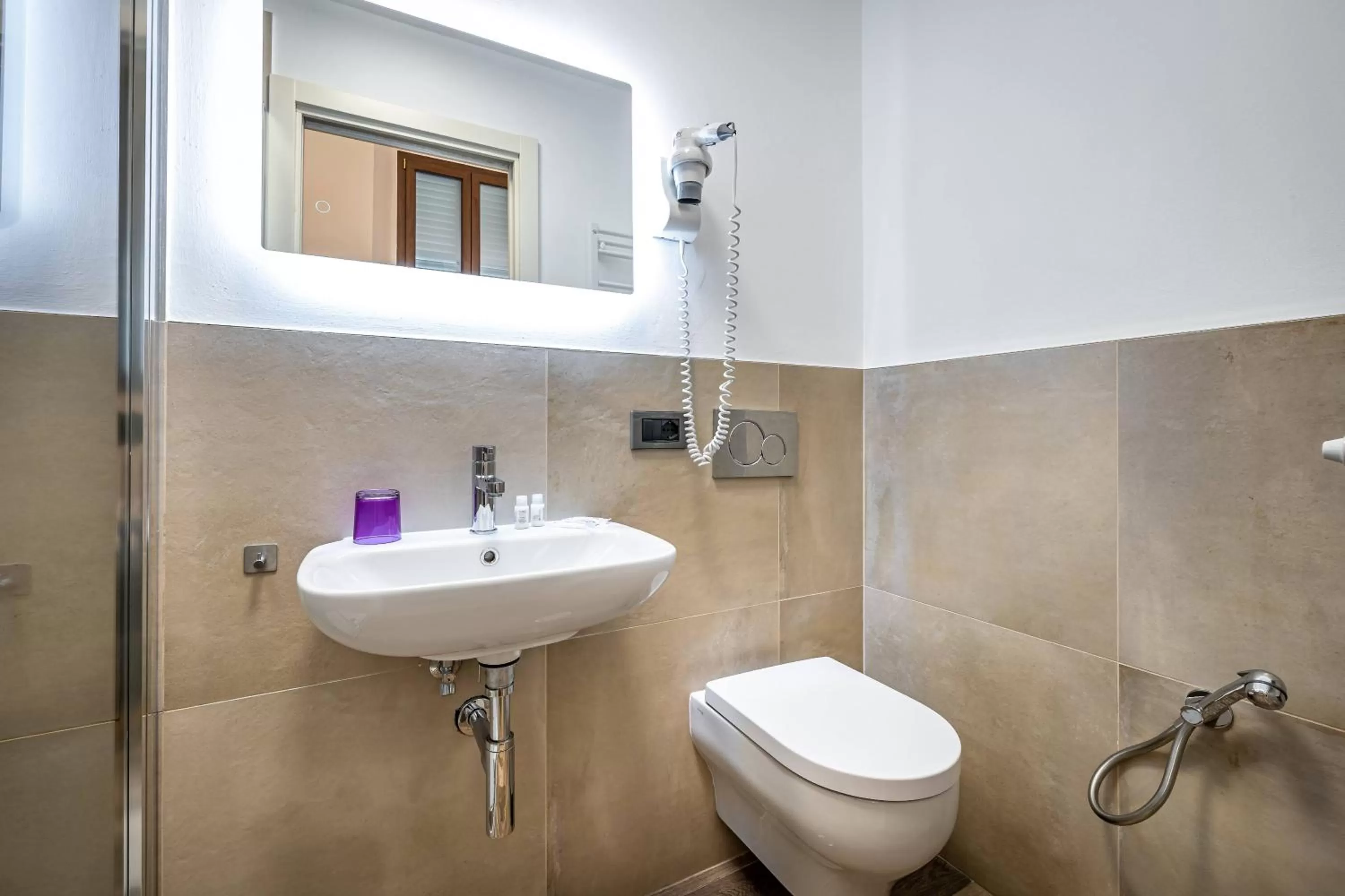 Shower in B&B Lorenzo de' Medici