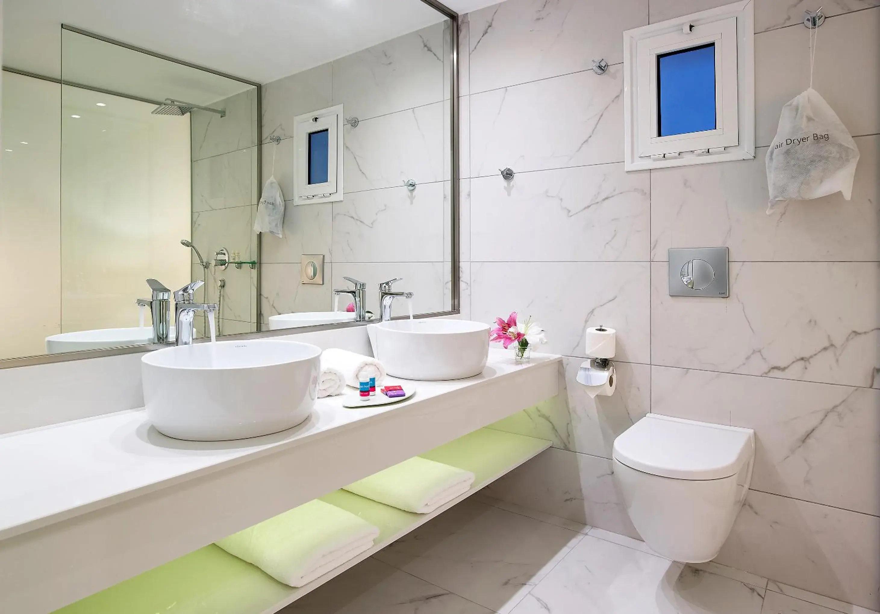 Bathroom in Dimitra Beach Hotel & Suites