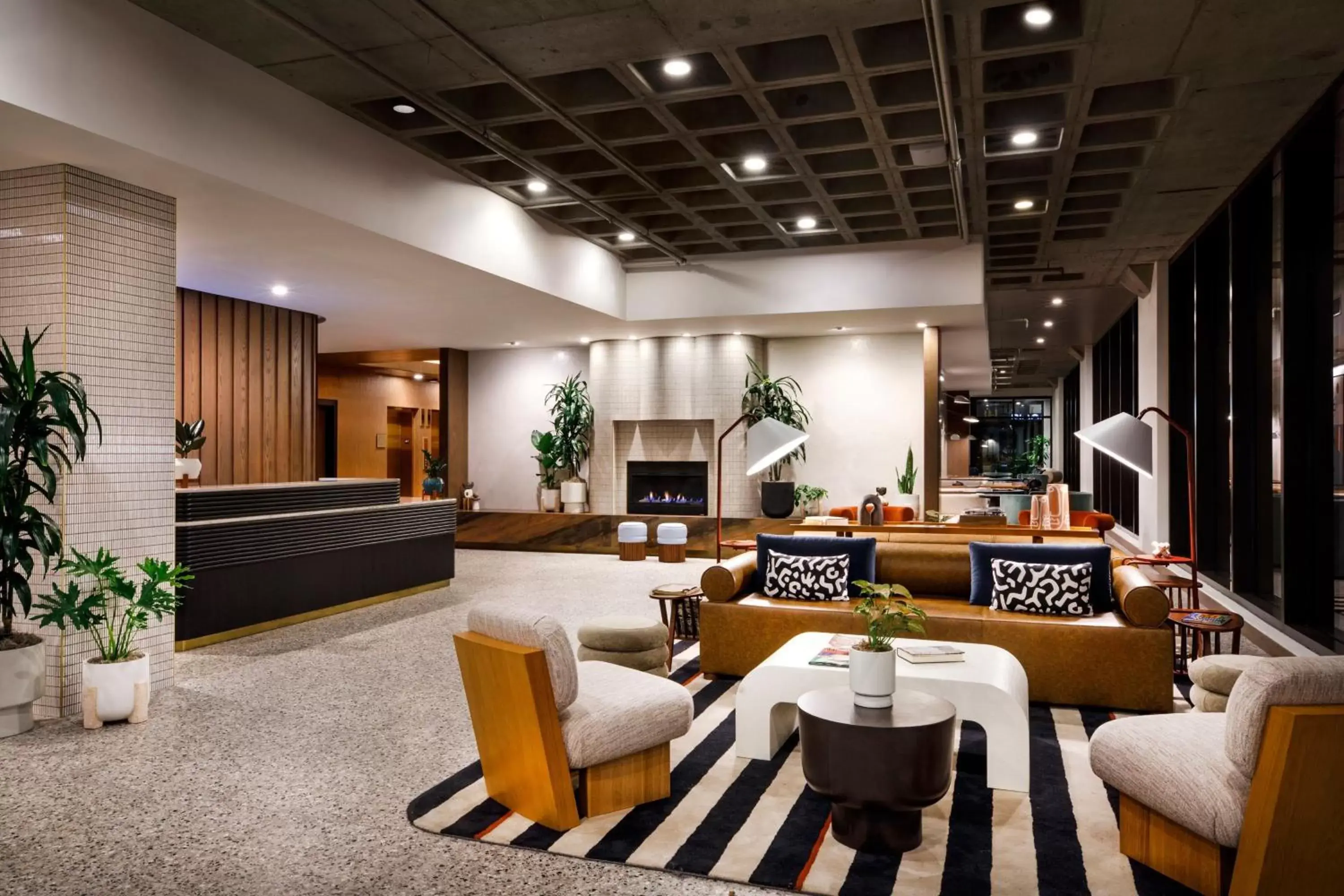 Lobby or reception in Hotel Indy, Indianapolis, a Tribute Portfolio Hotel