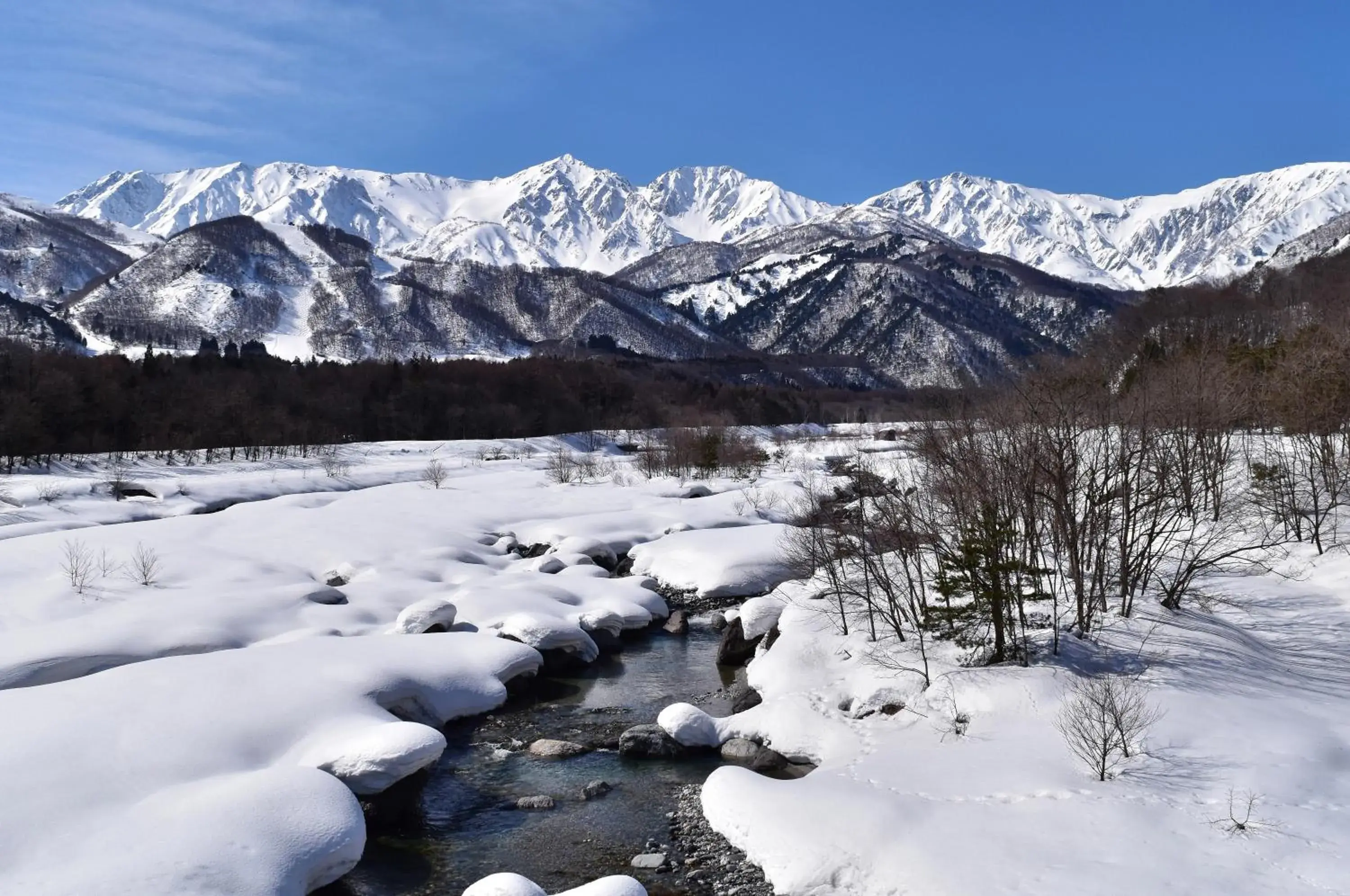 Natural landscape, Winter in Hakuba Resort Hotel La Neige Higashikan