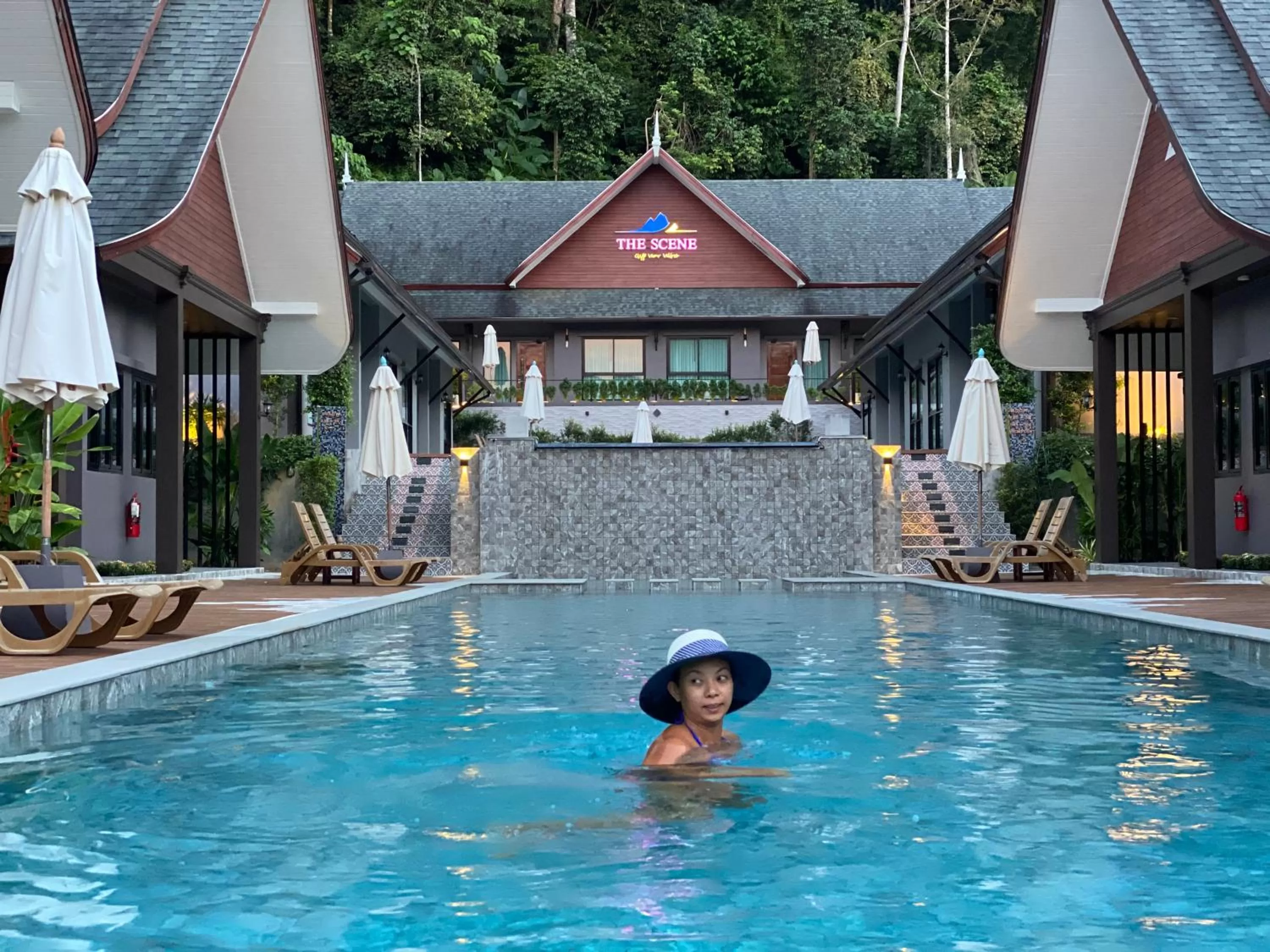 Swimming pool in The Scene Cliff View Villas