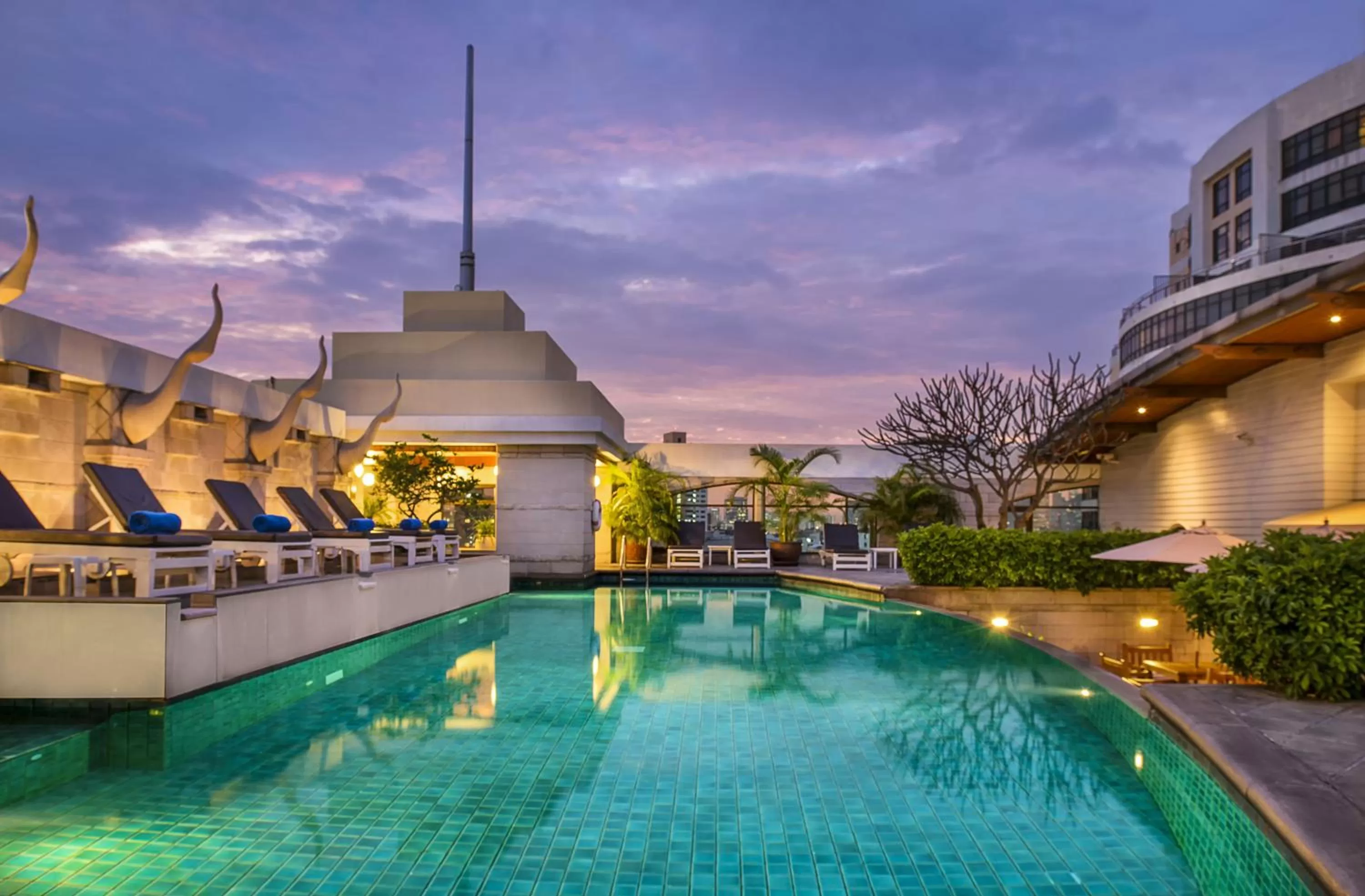 Swimming pool in The Davis Bangkok