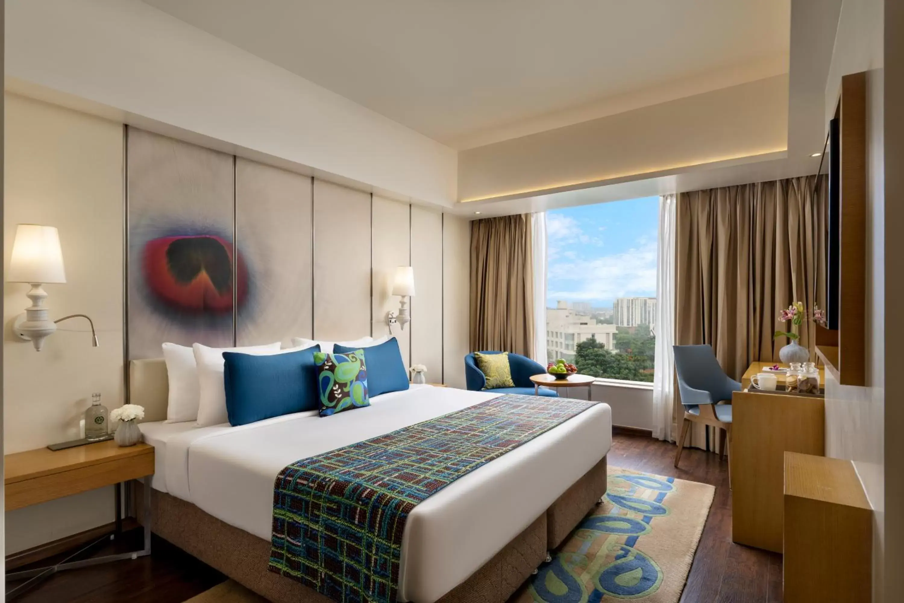 Bedroom, Bed in WOW Crest, Indore - IHCL SeleQtions Bedroom, Bed in WOW Crest, Indore - IHCL SeleQtions