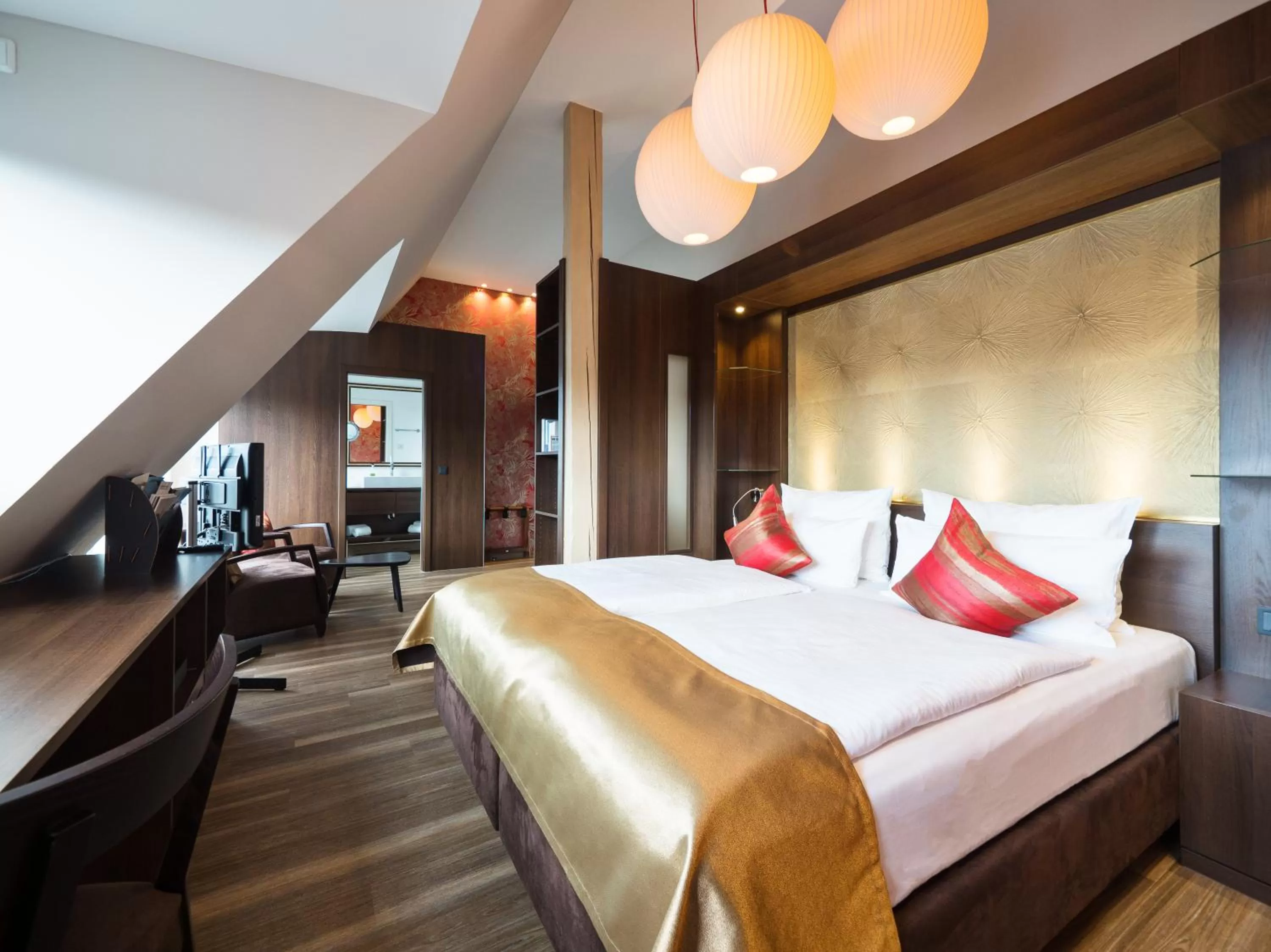 Bed in Domaine Leidinger