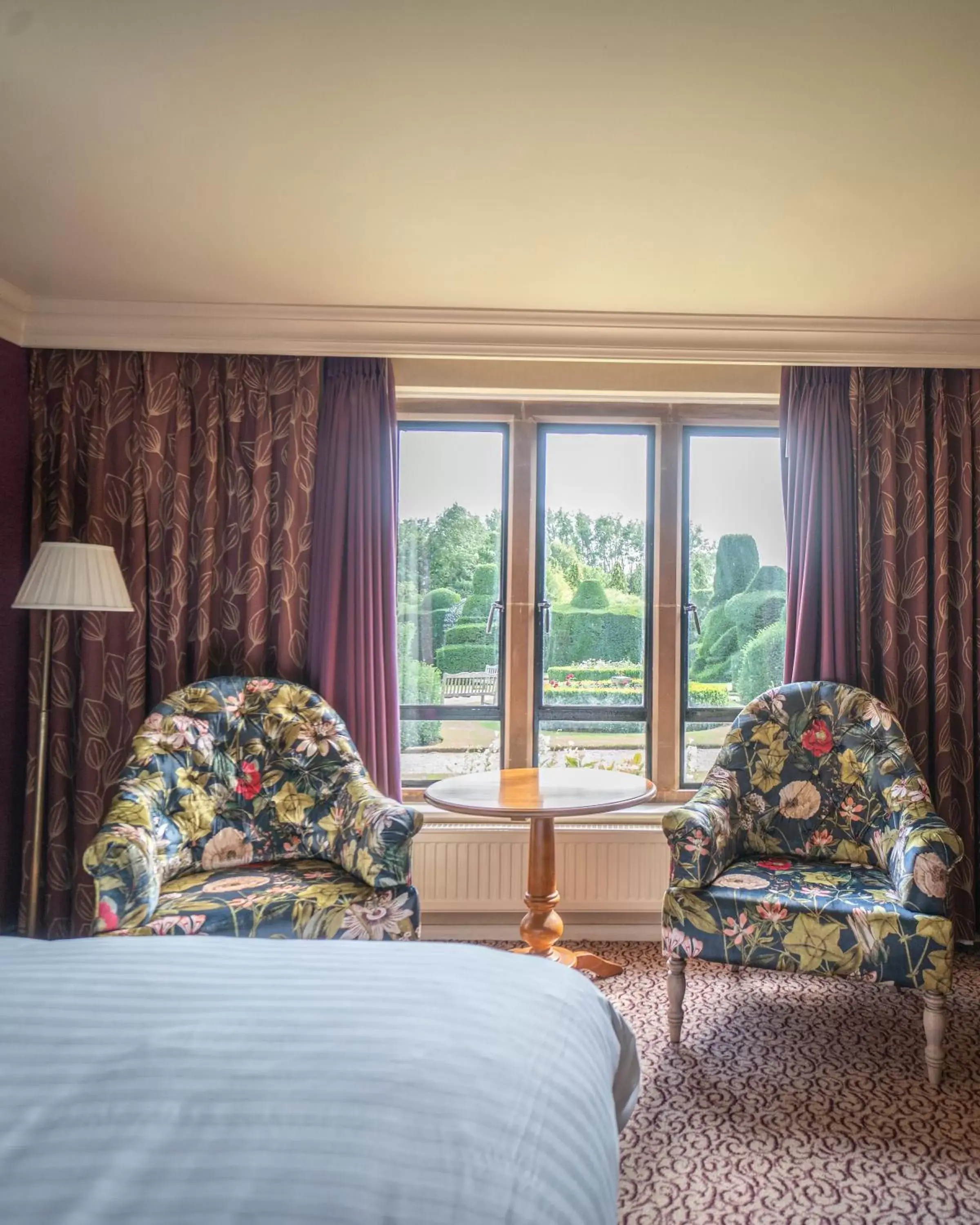 Seating Area in The Billesley Manor Hotel