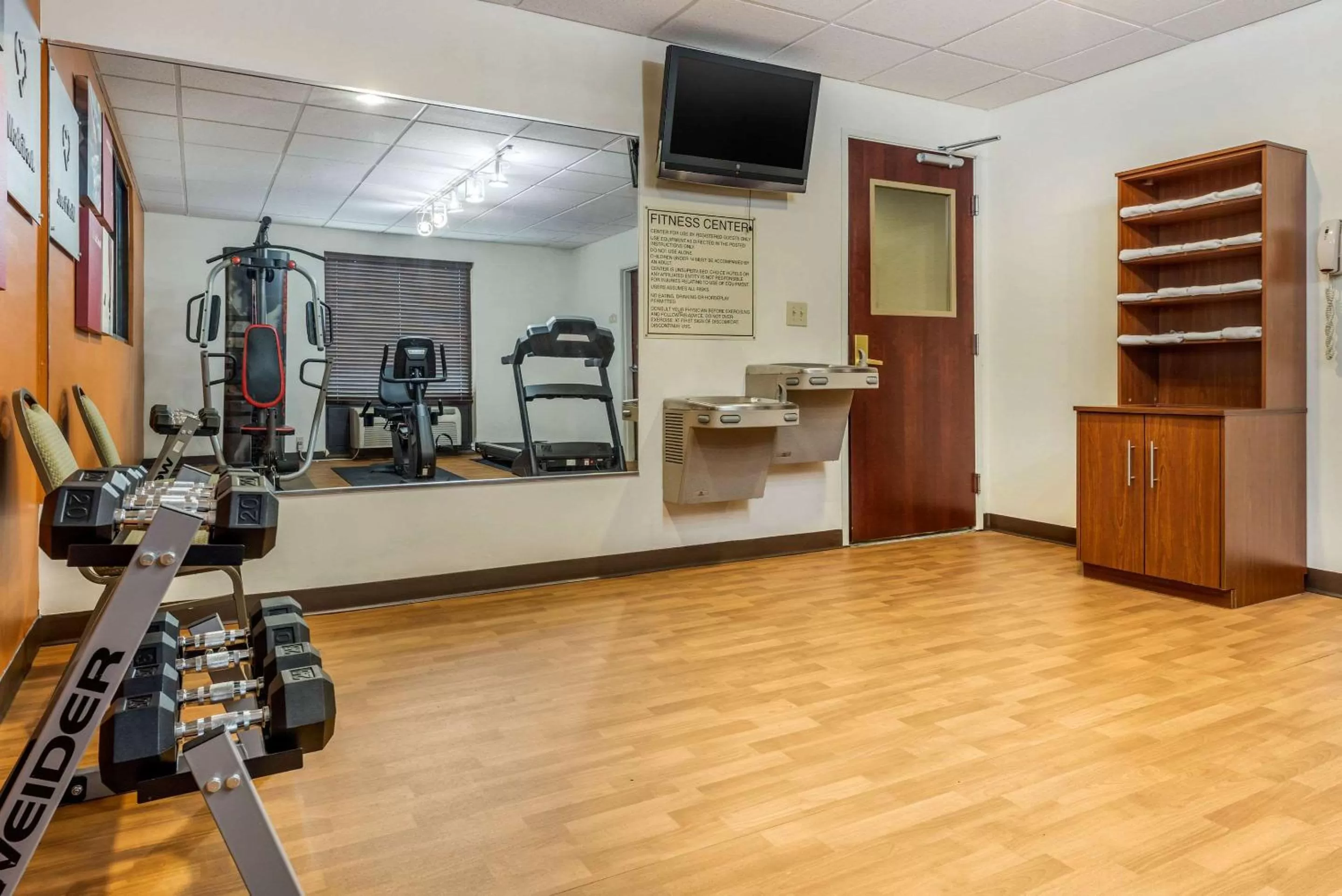 Fitness centre/facilities in Comfort Suites Dayton-Wright Patterson