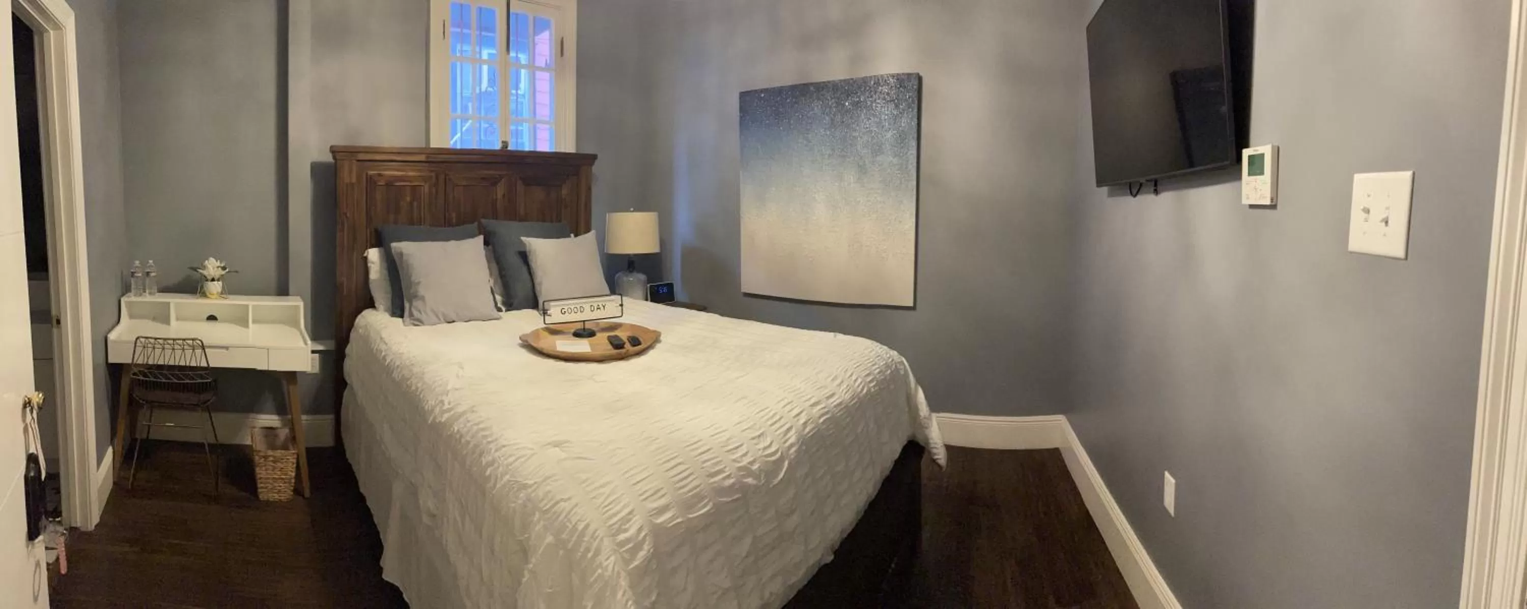 Bedroom, Bed in Serenity in the Marigny