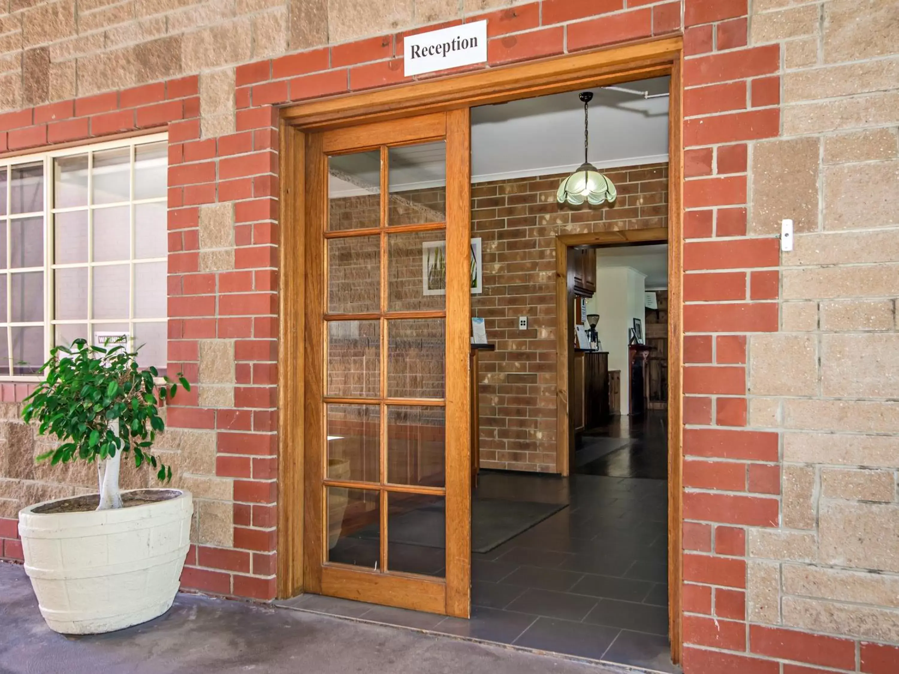 Lobby or reception in Motel Goolwa