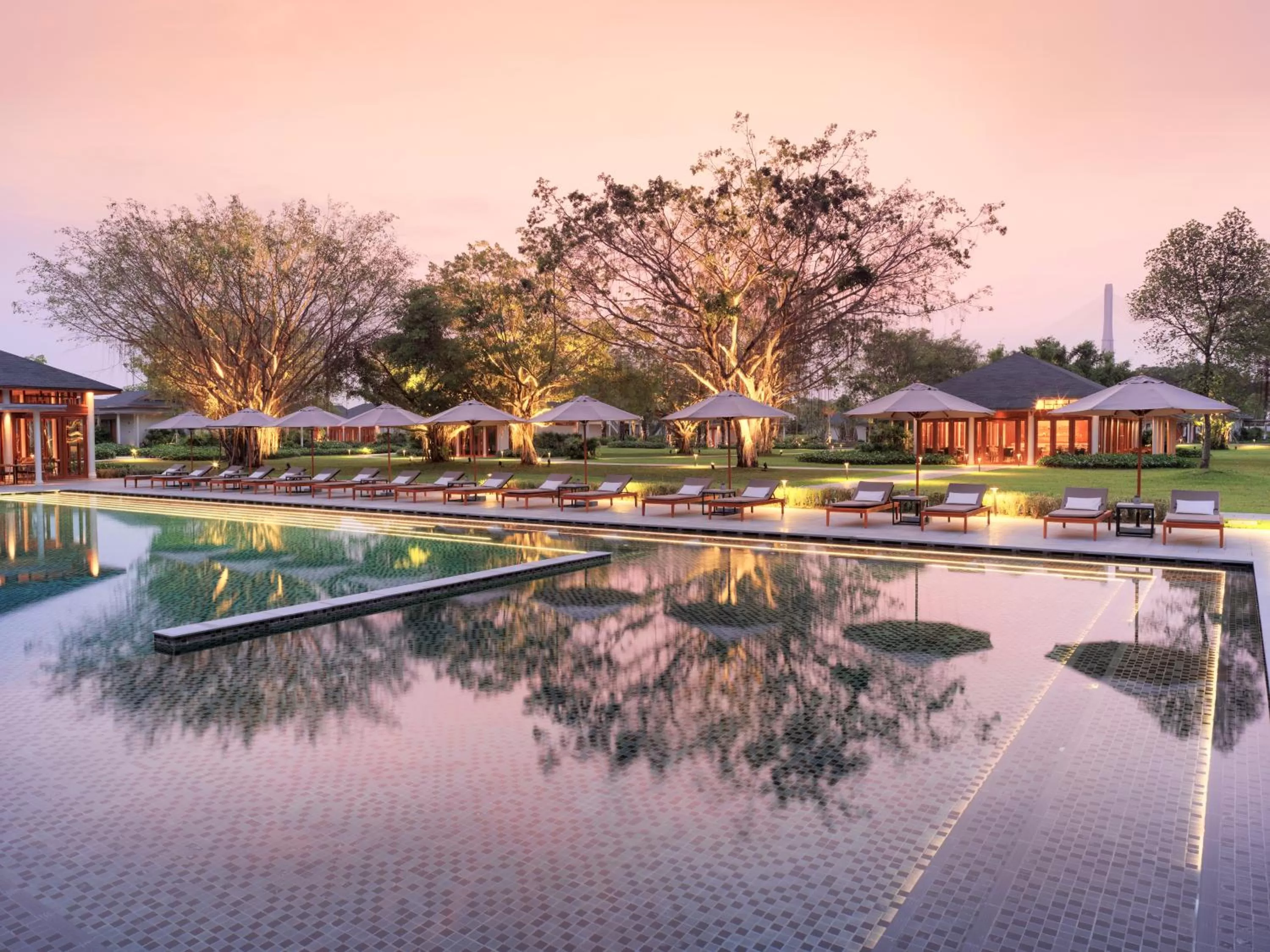 Swimming pool in Legacy Mekong, Can Tho, Autograph Collection