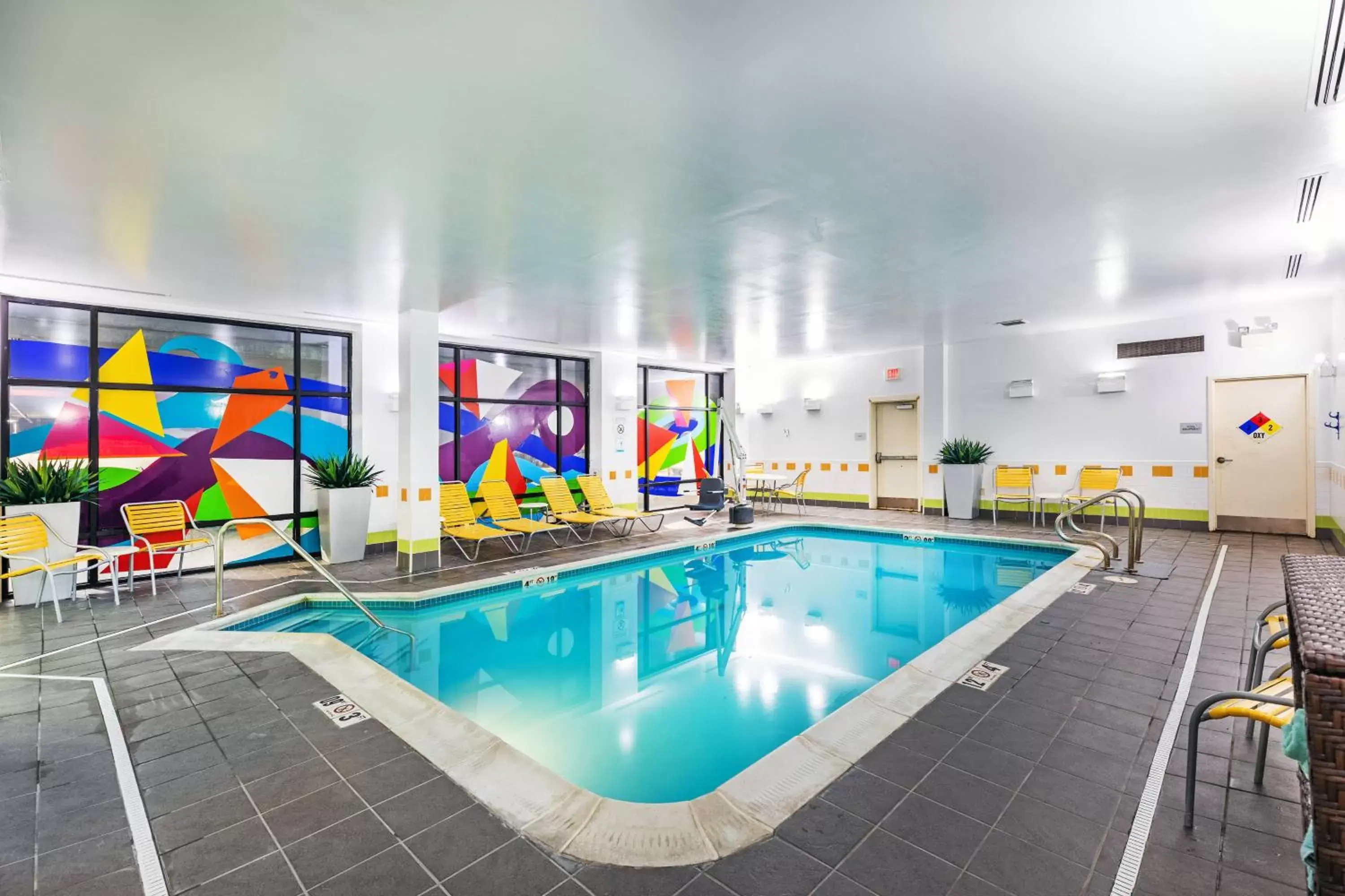 Swimming Pool in Fairfield Inn & Suites Tulsa Downtown Arts District