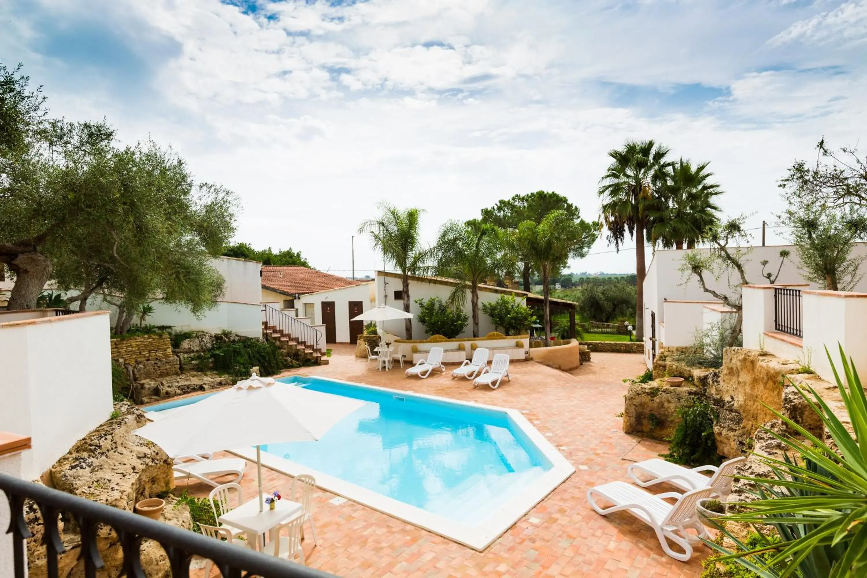 BBQ facilities, Pool View in Case Di Latomie