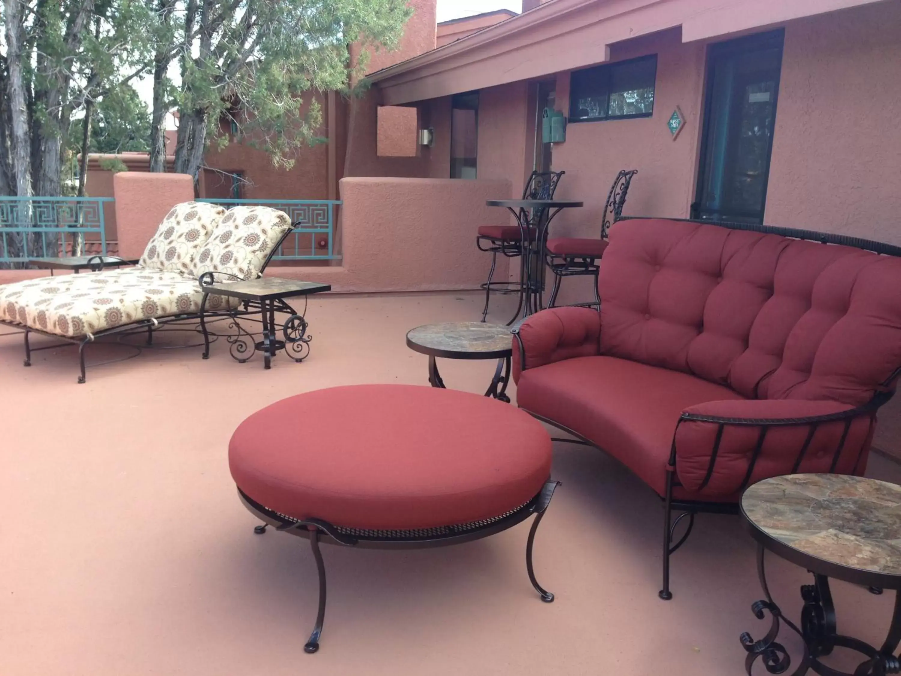 Balcony/Terrace in Casa Sedona Inn