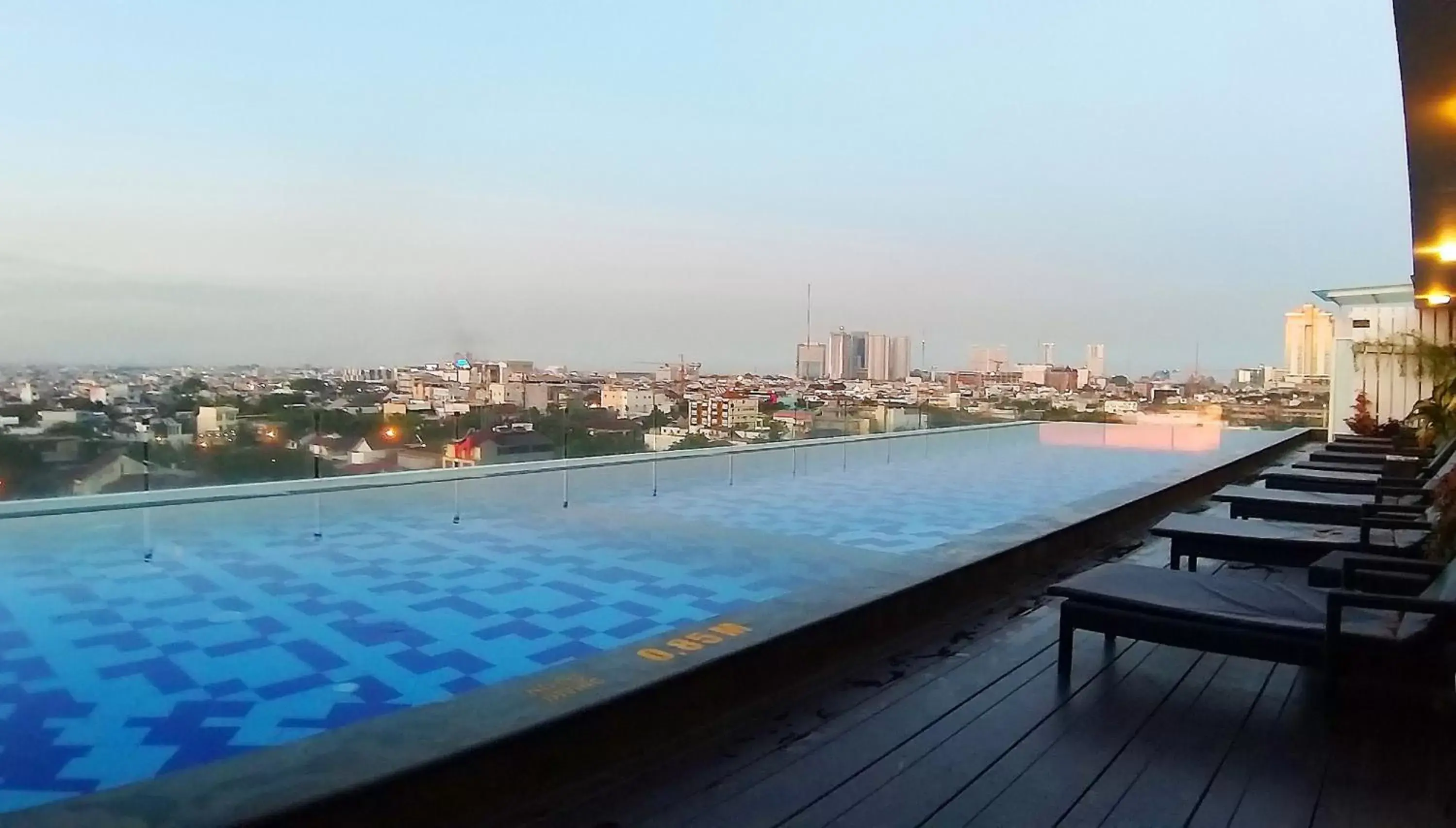 Swimming pool in Swiss-Belinn Gajah Mada Medan Swimming pool in Swiss-Belinn Gajah Mada Medan