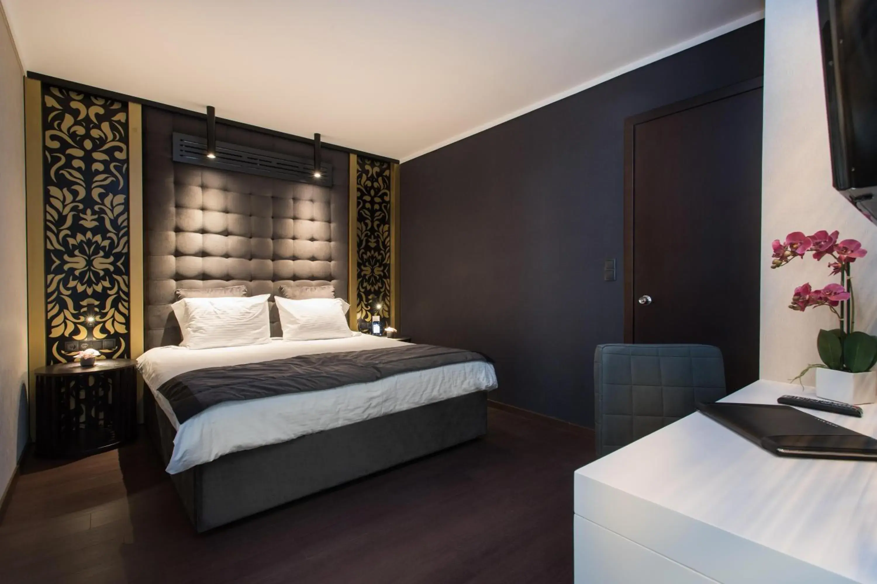 Bed in Egnatia Palace Hotel & Spa