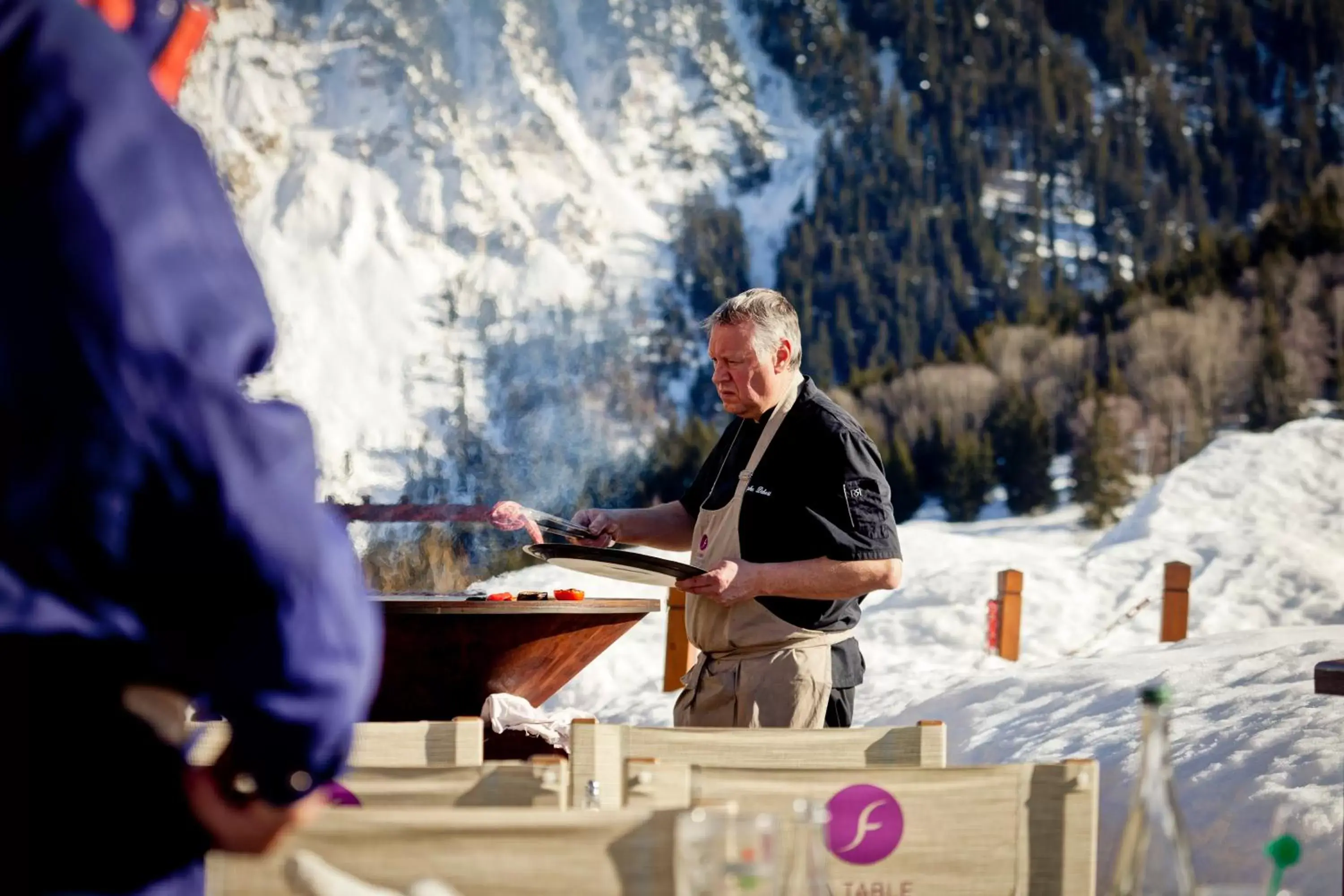 Lunch in Hotel les Flocons