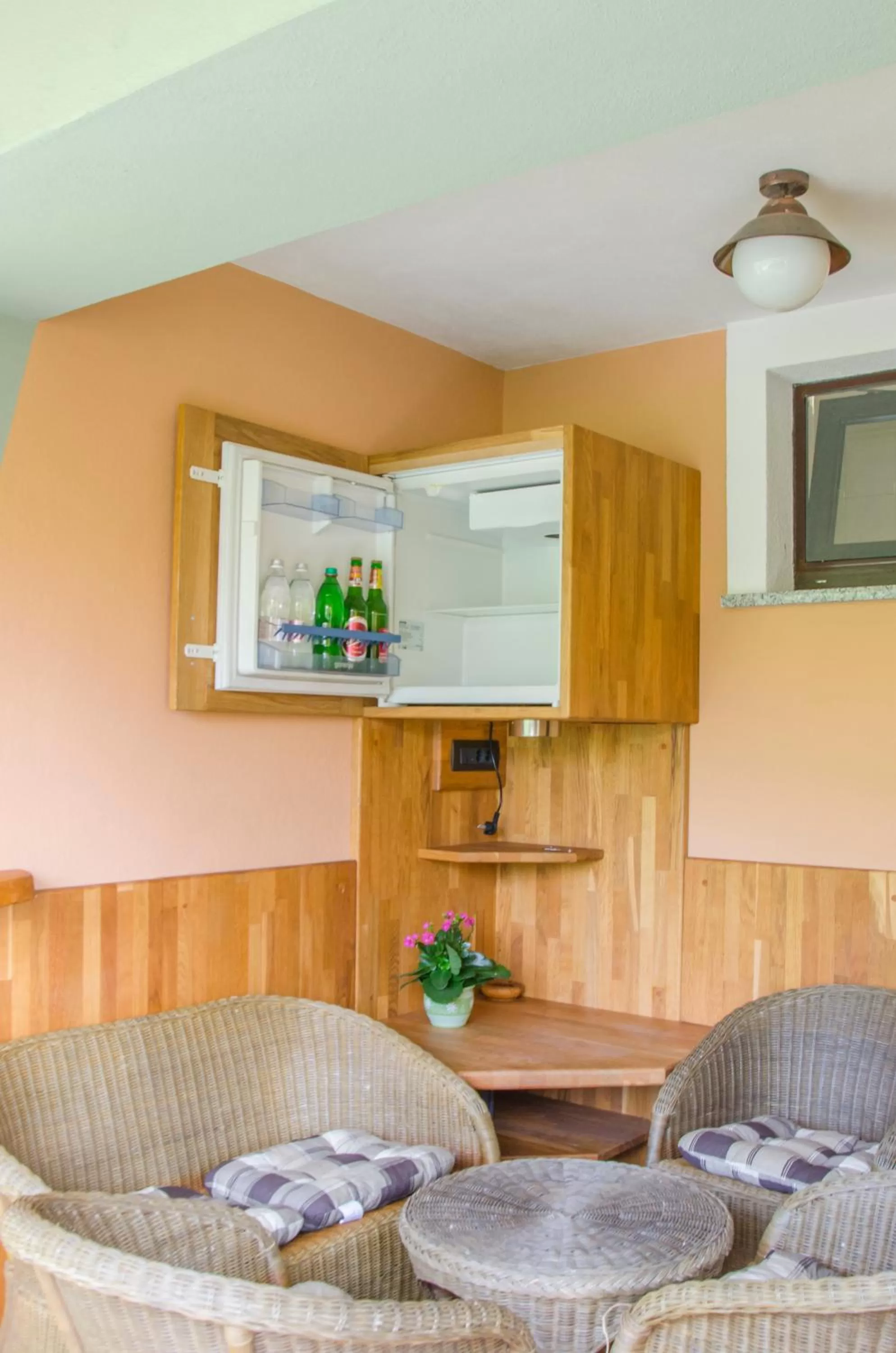 Patio in Miškar Rooms