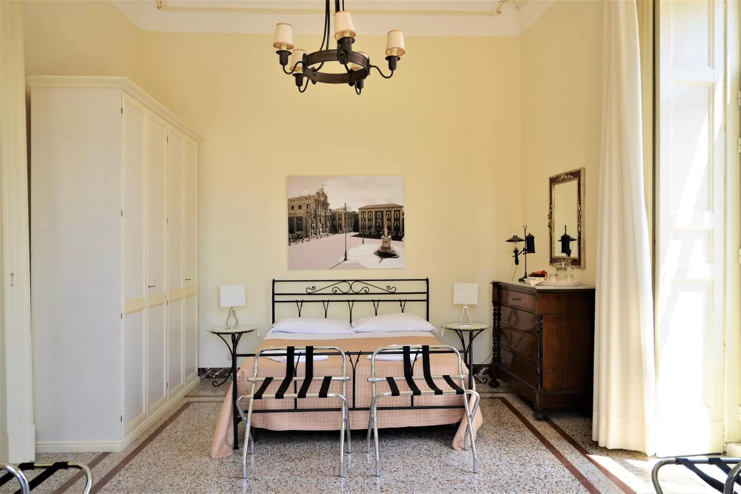 Bedroom, Bed in B&B al Teatro Massimo