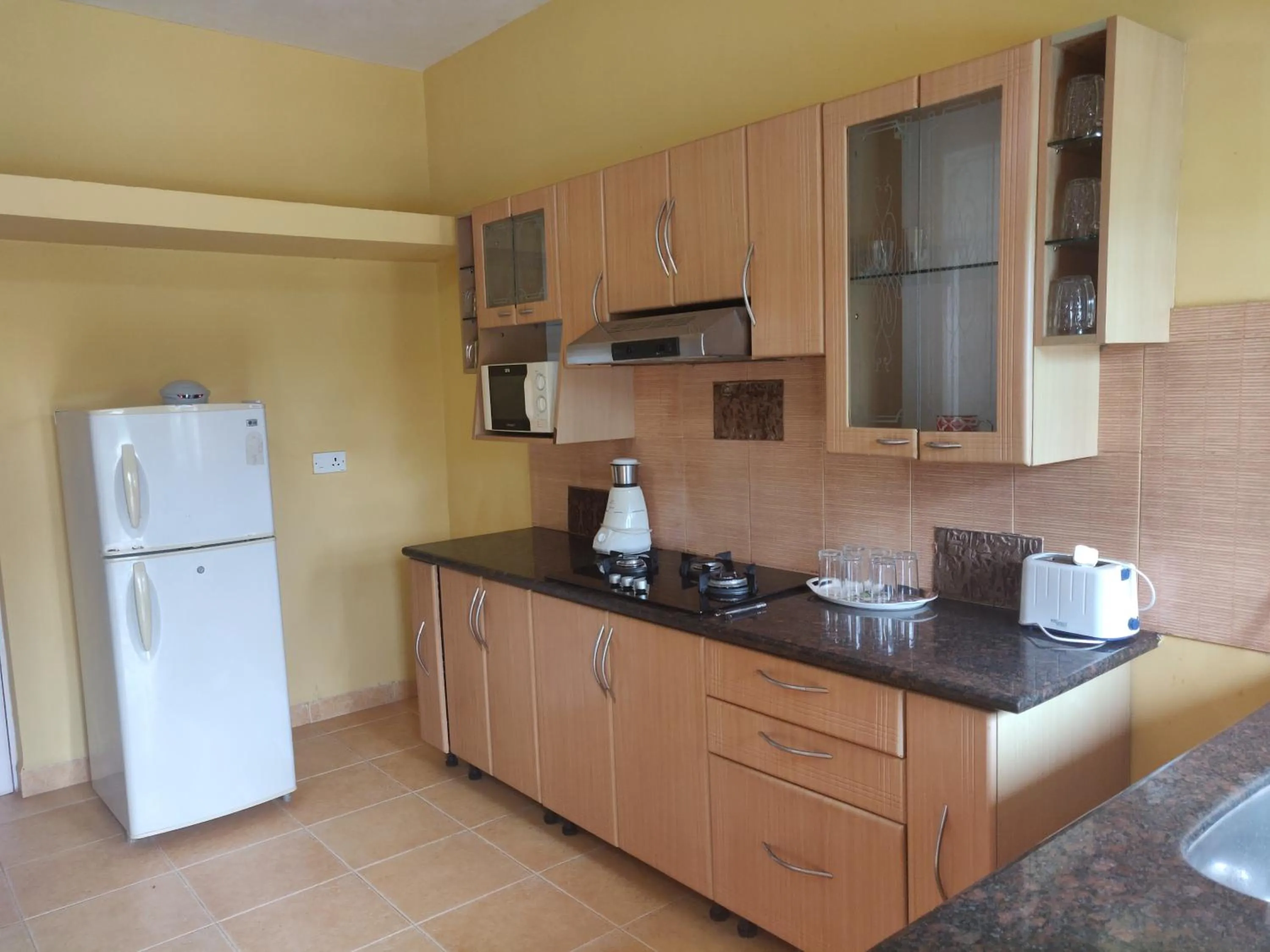 Kitchen or kitchenette in A's Holiday Beach Resort
