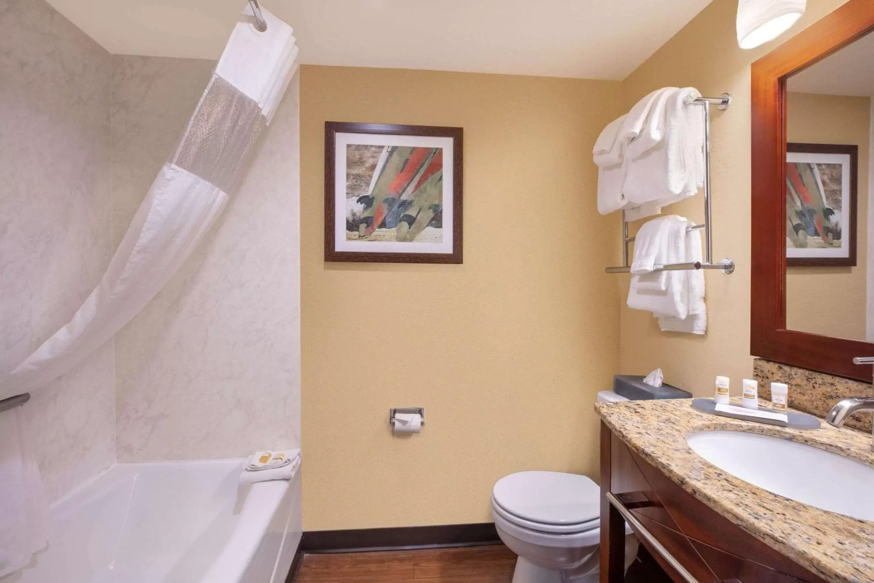 Bathroom in La Quinta by Wyndham Cocoa Beach Oceanfront