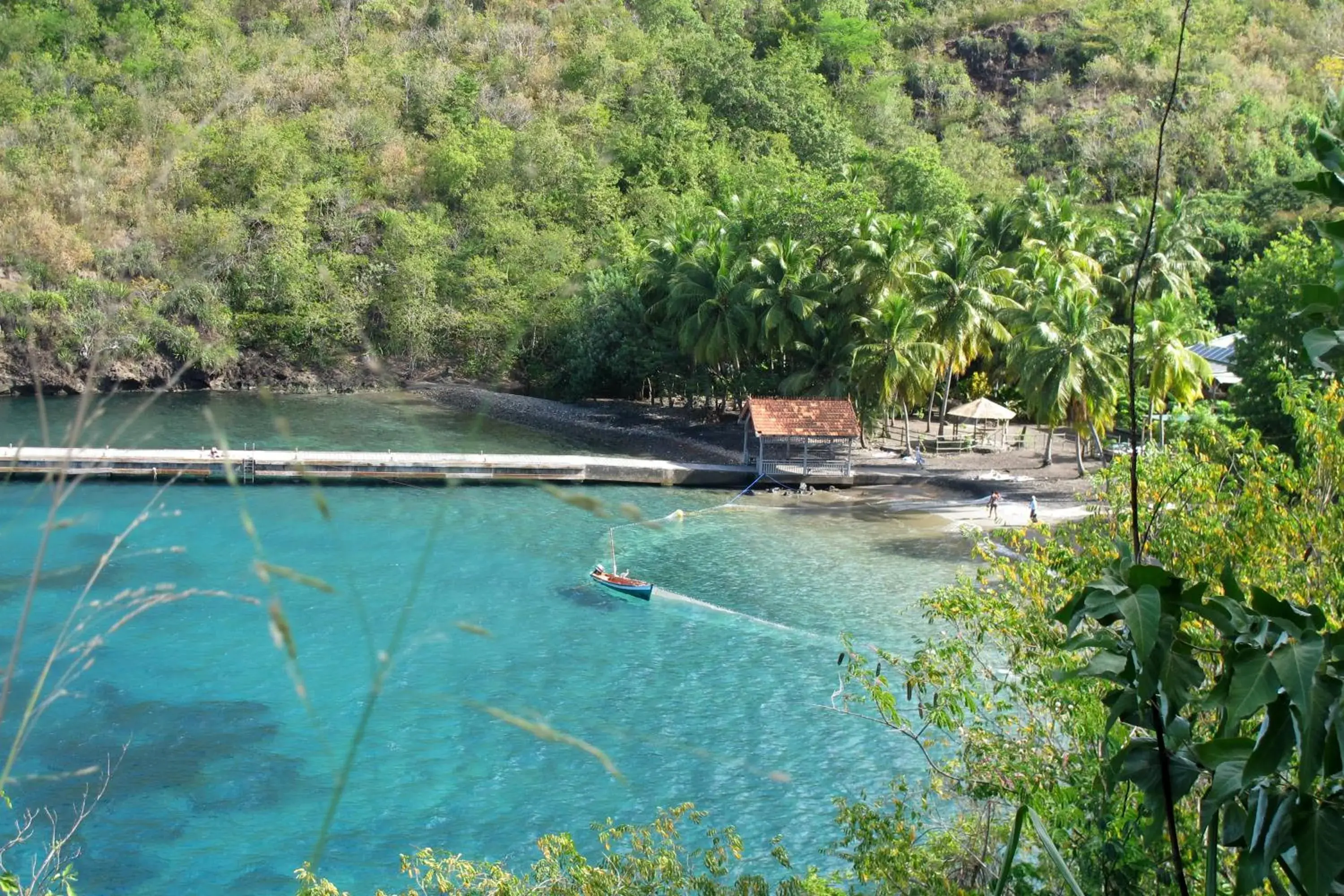 Beach in Village Creole