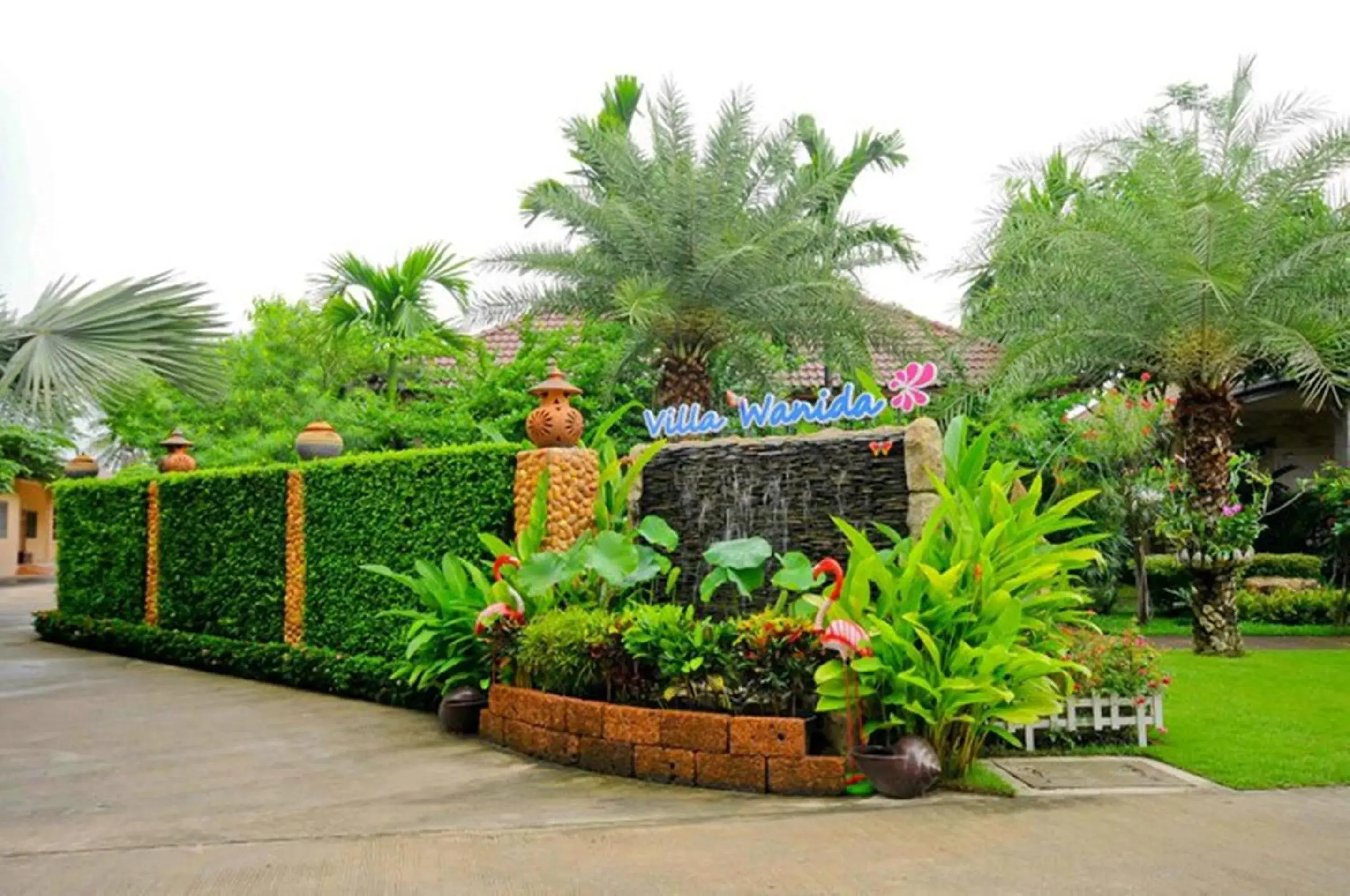 Decorative detail, Garden in Villa Wanida Garden Resort