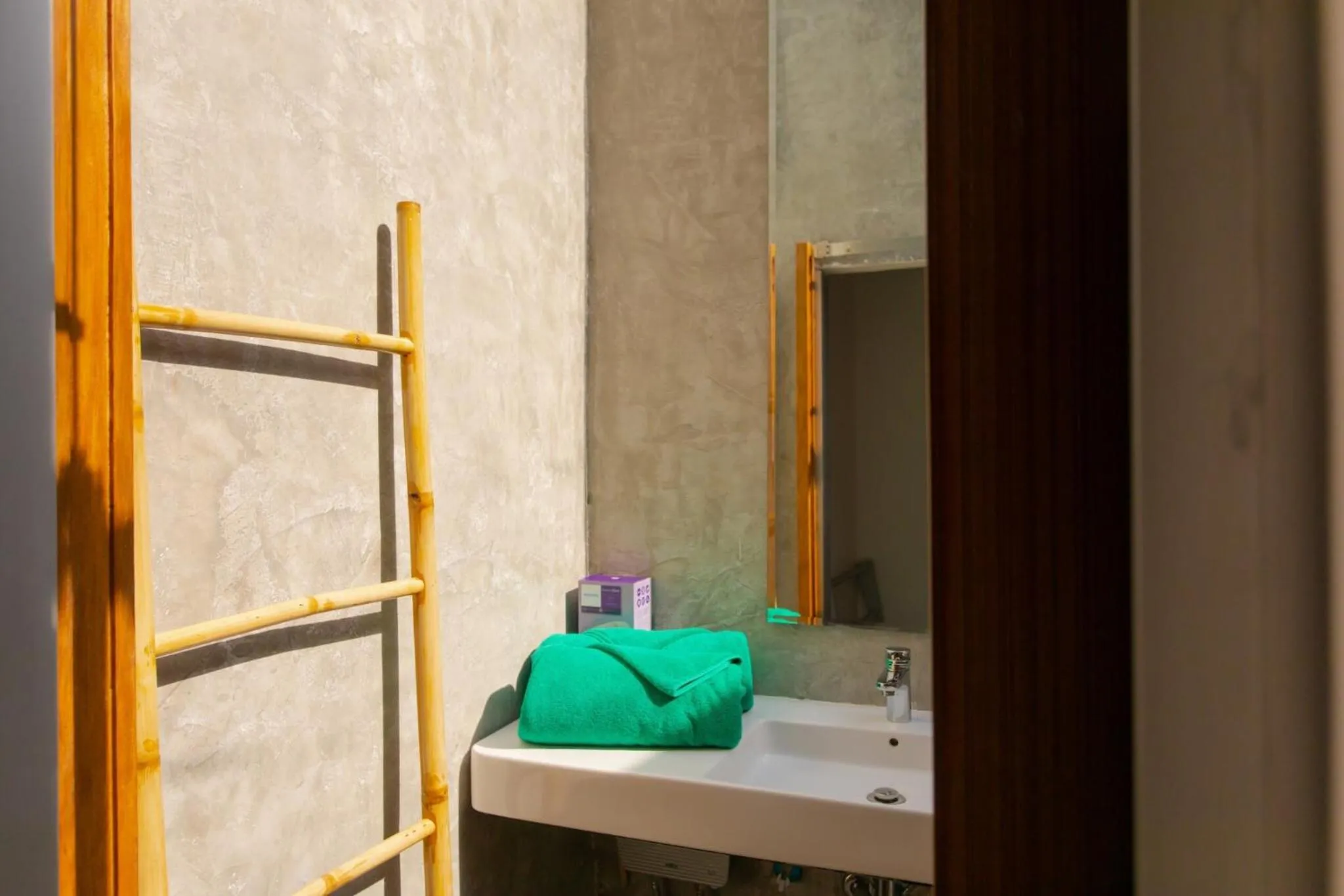 Bathroom, Bed in Baan Saint-Tropez Seaview Villas Kata Beach