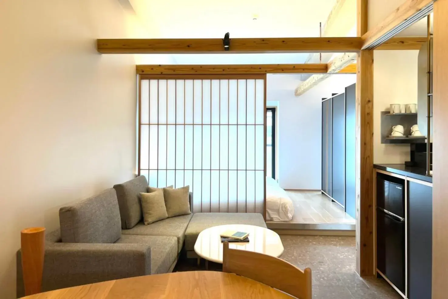 Living room in Kyoto ITOYA Hotel Mon Living room in Kyoto ITOYA Hotel Mon