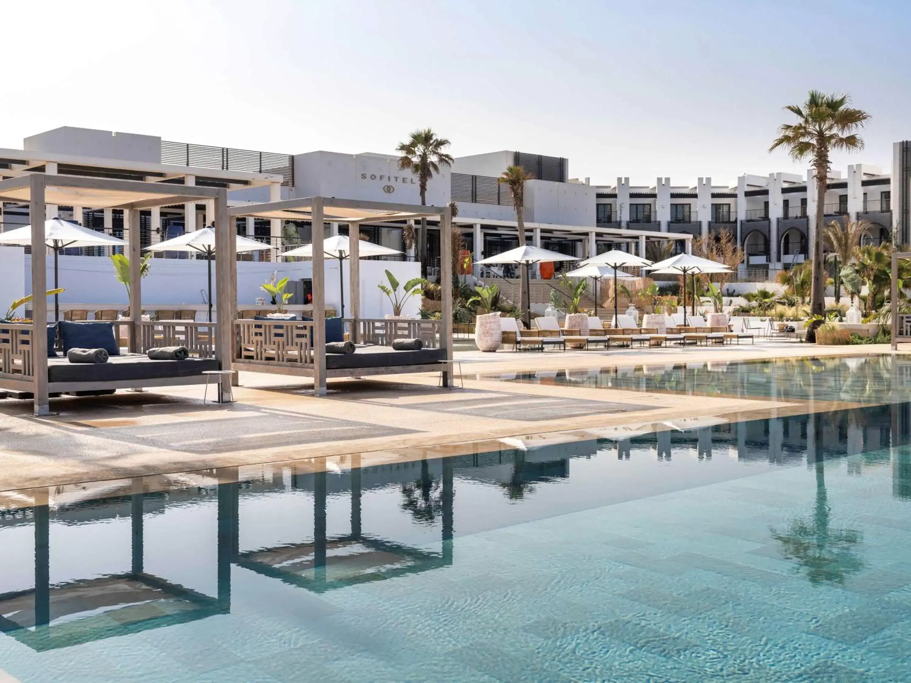 On site, Swimming Pool in Hotel Sofitel Agadir Thalassa Sea & Spa