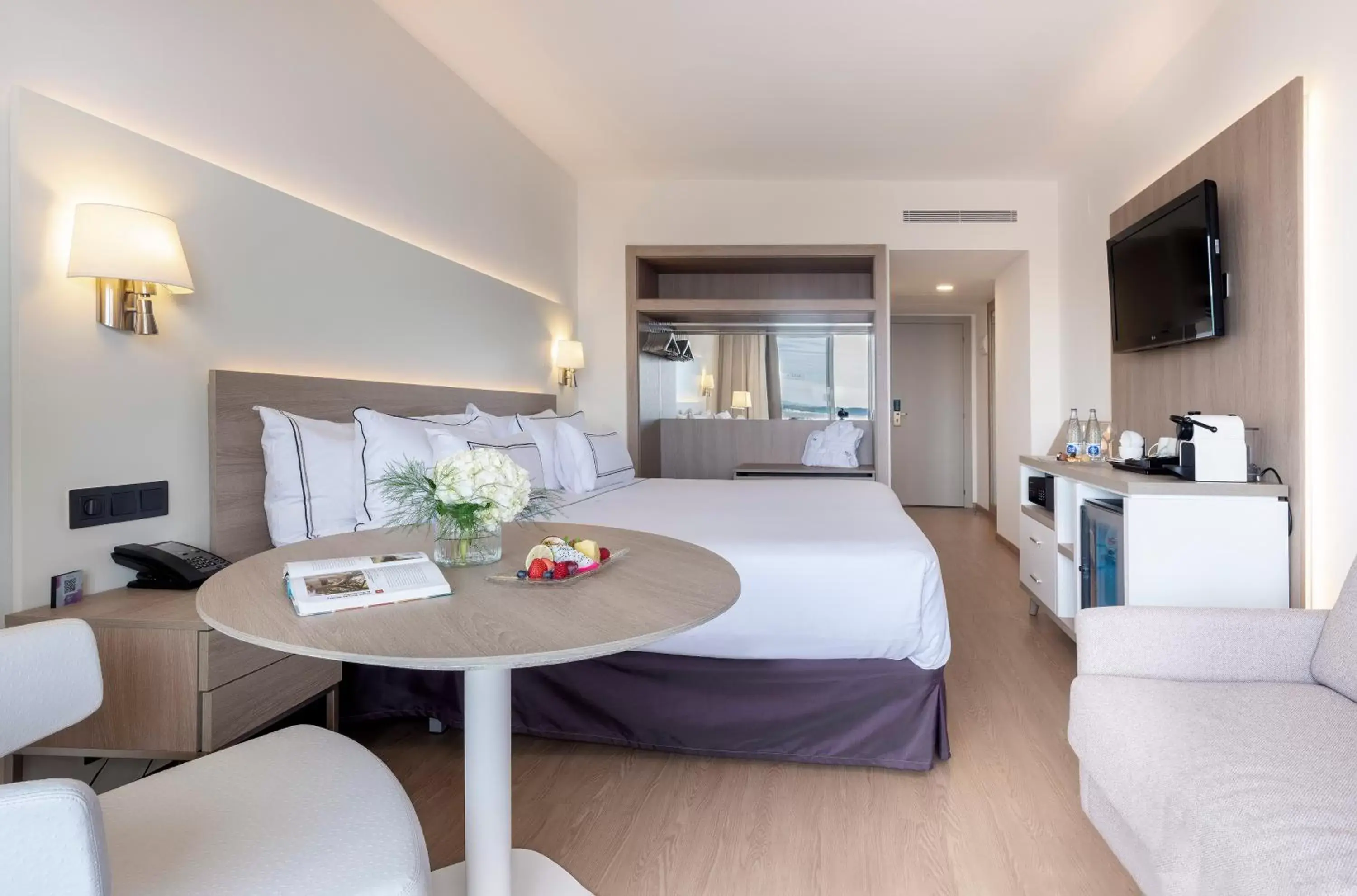 Bed in Melia Sitges