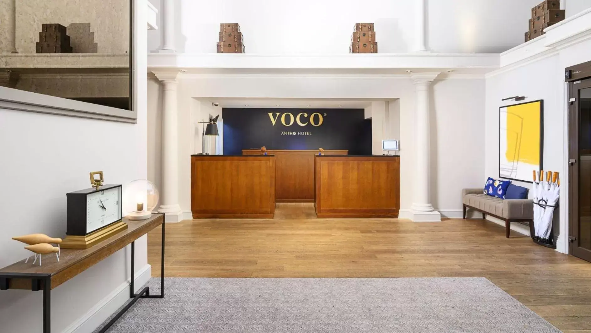 Lobby or reception, Lobby/Reception in voco - Oxford Spires, an IHG Hotel