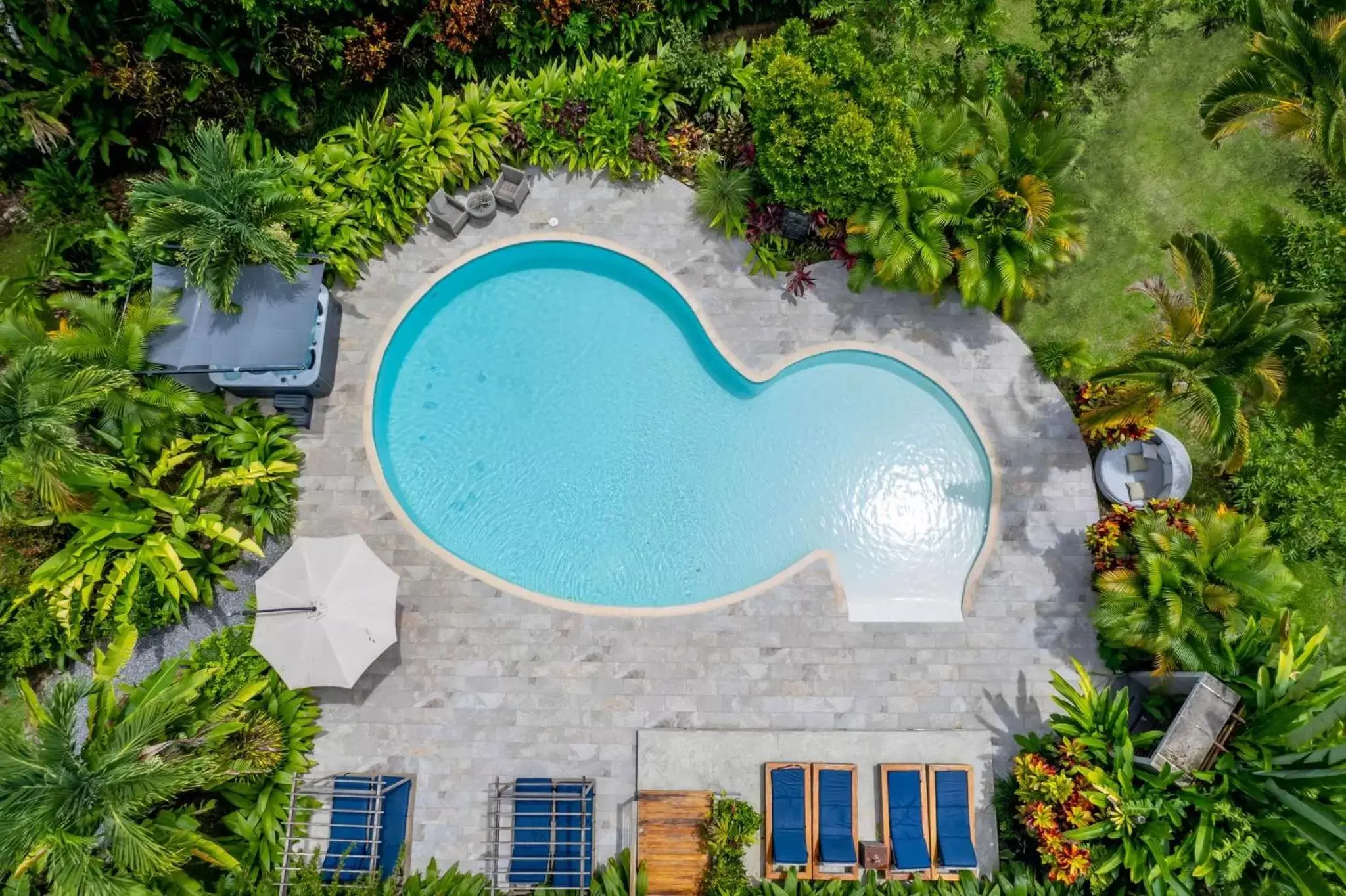 Swimming pool, Pool View in Noah's Forest Hotel by Tifakara