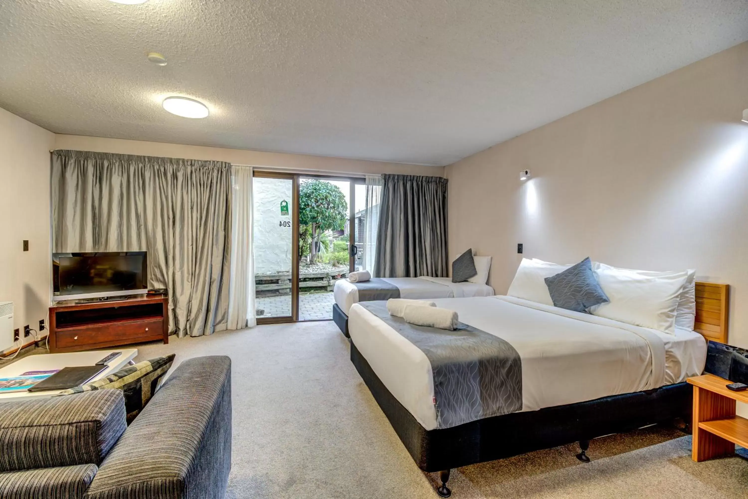 Bedroom in The Lofts Apartments