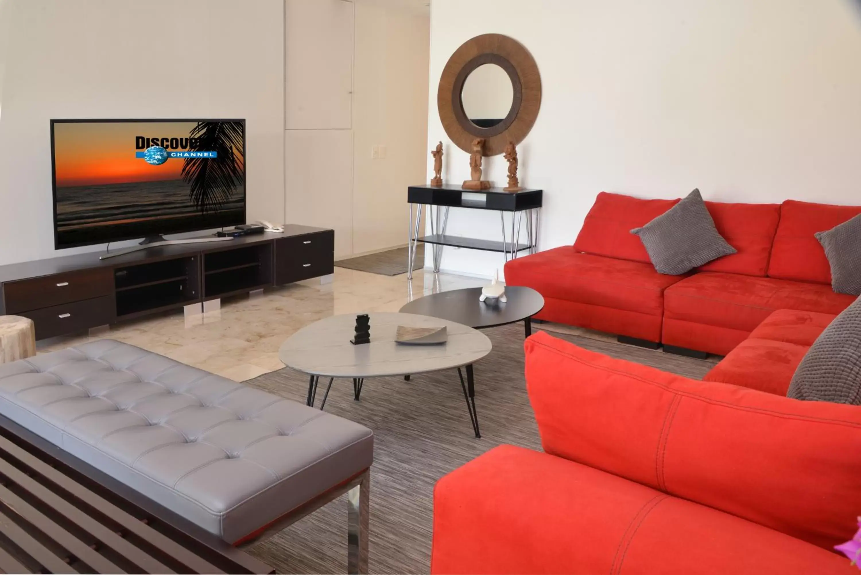 TV and multimedia, Seating Area in Magia Beachside Condo