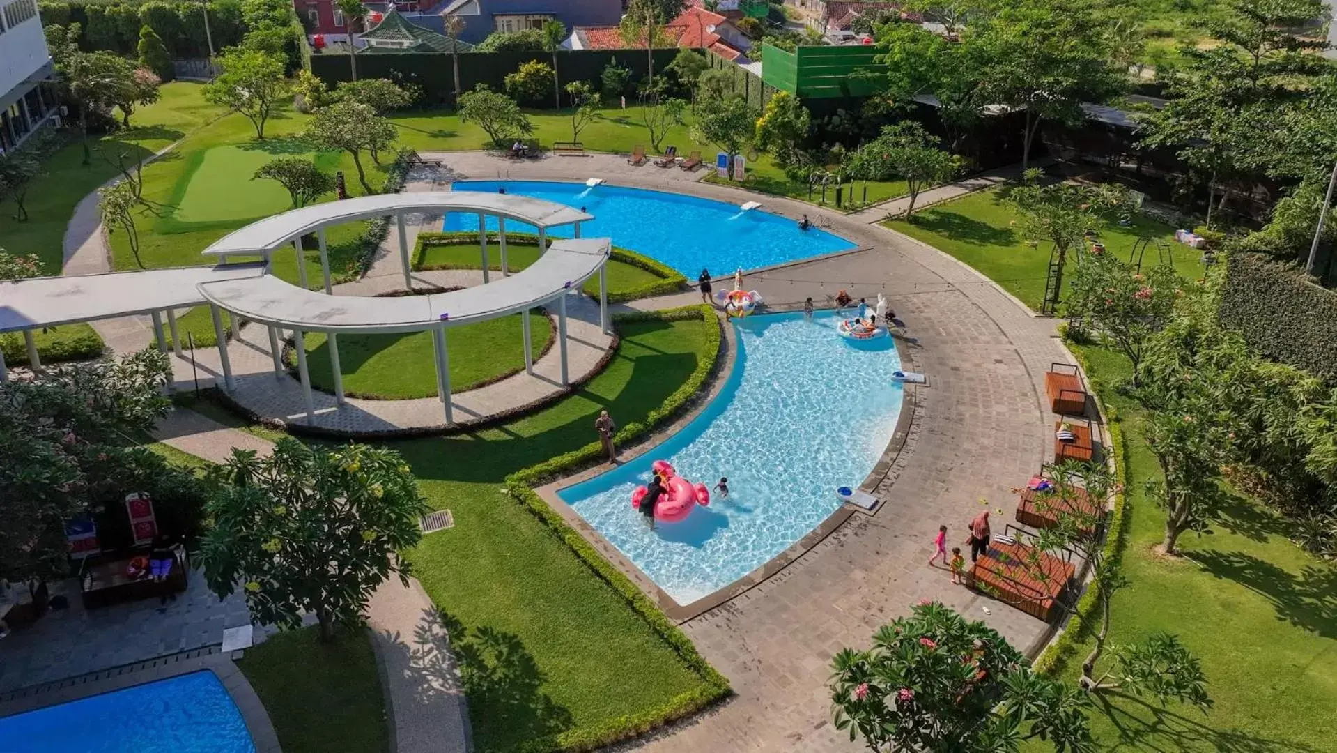 Swimming pool, Pool View in ASTON Cirebon Hotel and Convention Center