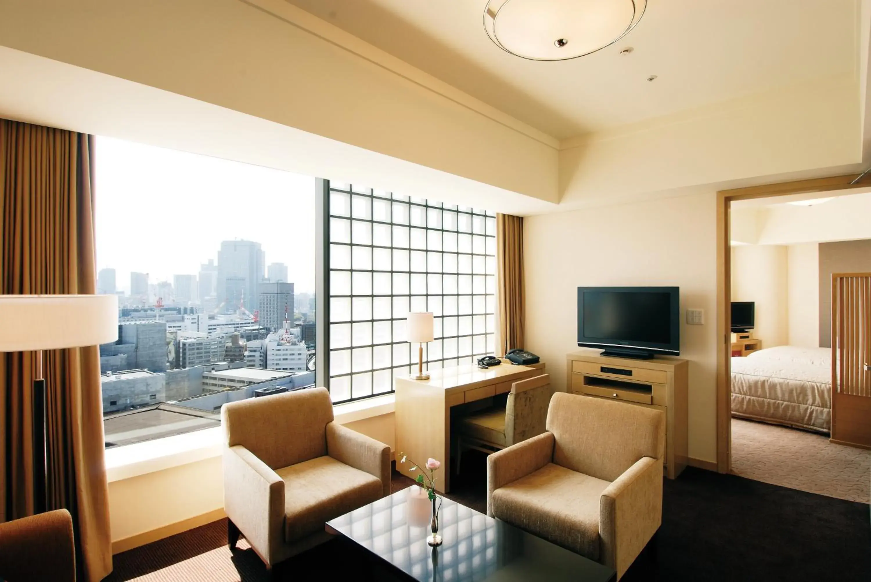 View (from property/room), Seating Area in Hotel Grand Arc Hanzomon