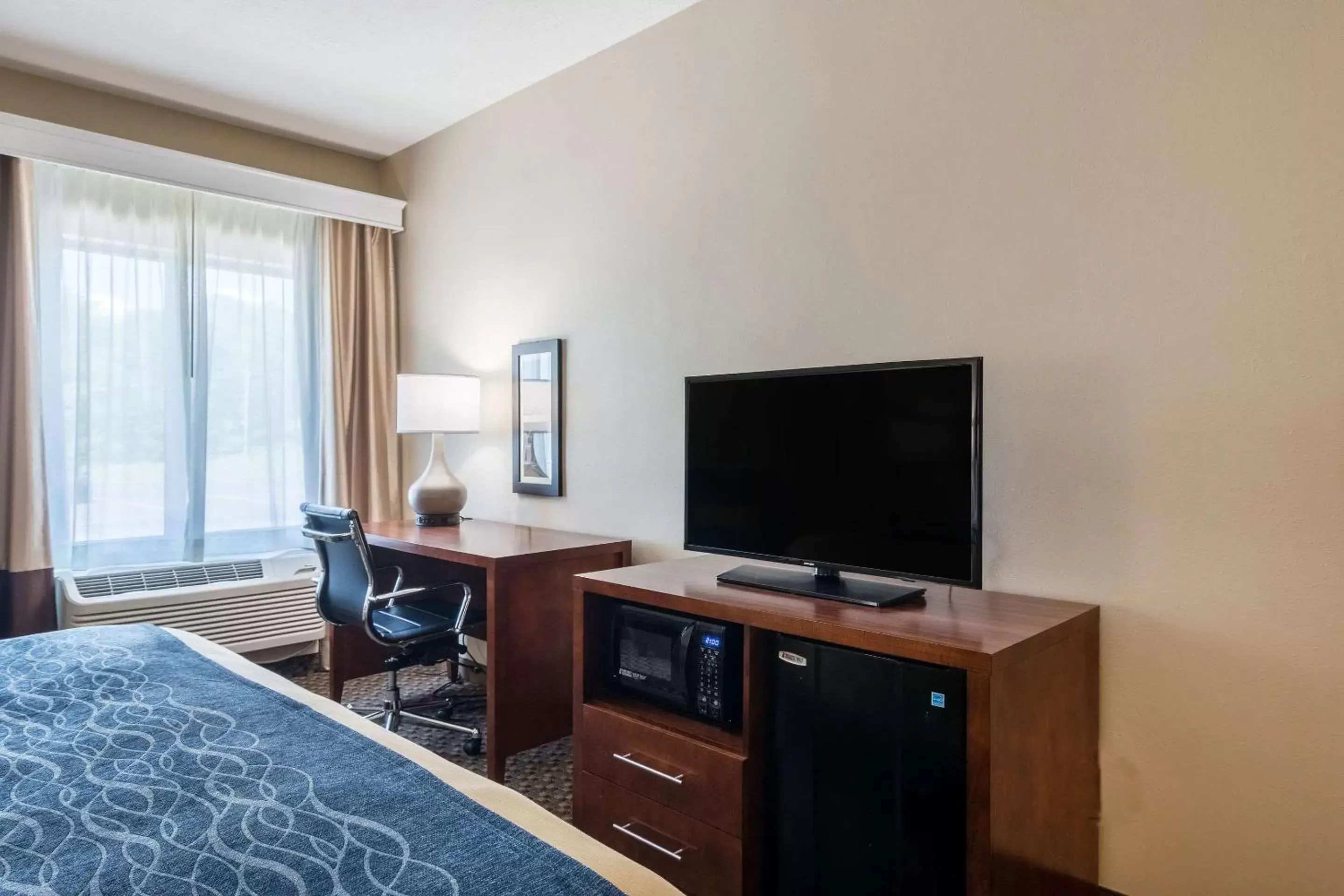 Photo of the whole room, TV/Entertainment Center in Comfort Inn Edwardsville - St. Louis