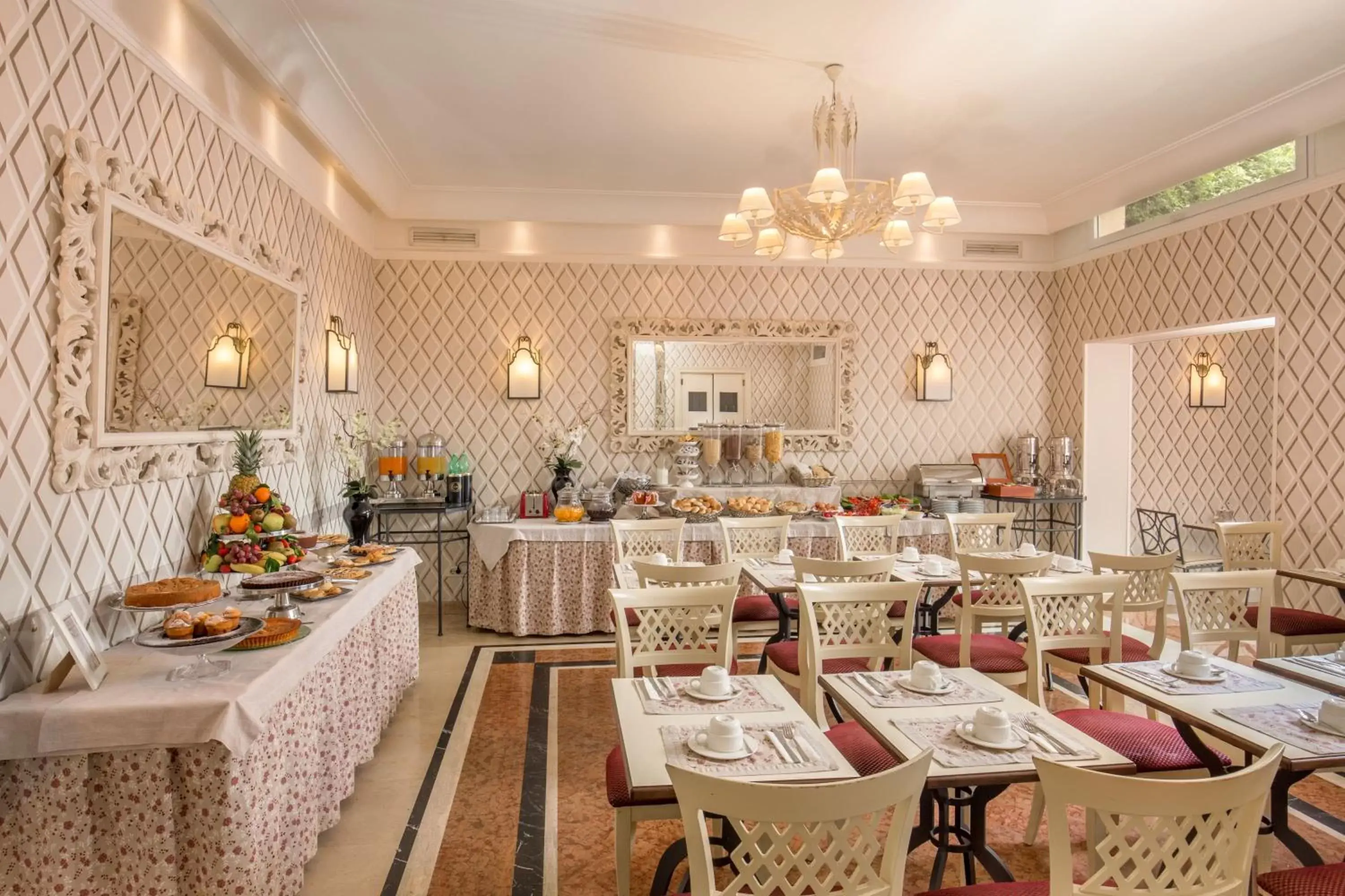 Restaurant/Places to Eat in Hotel Villa Glori
