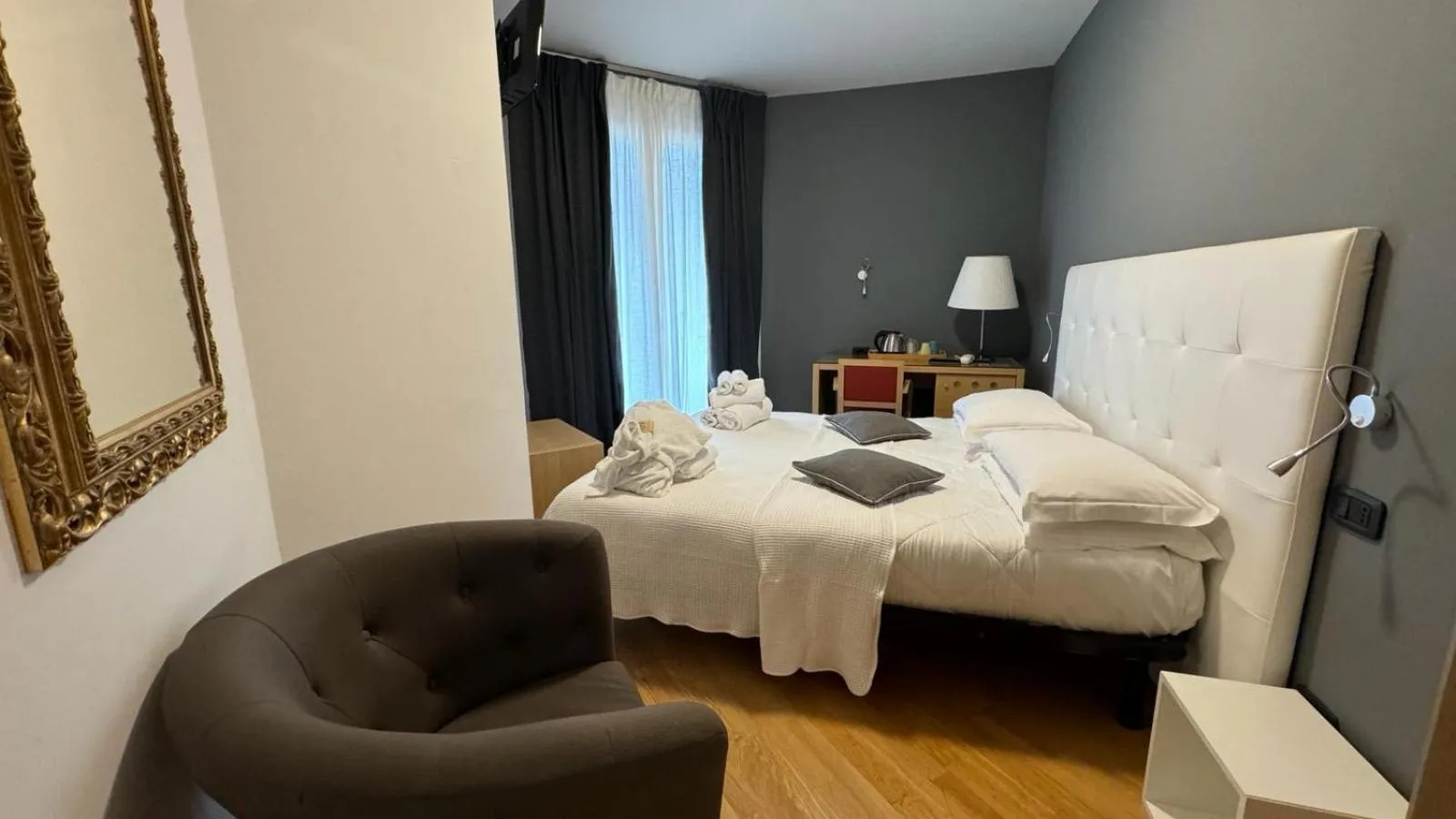 Bed in Hotel Oasi Wellness & Spa