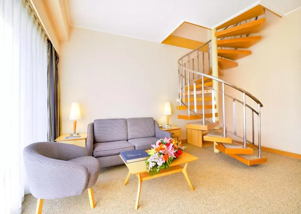 Living room in Beijing XinQiao Hotel Living room in Beijing XinQiao Hotel